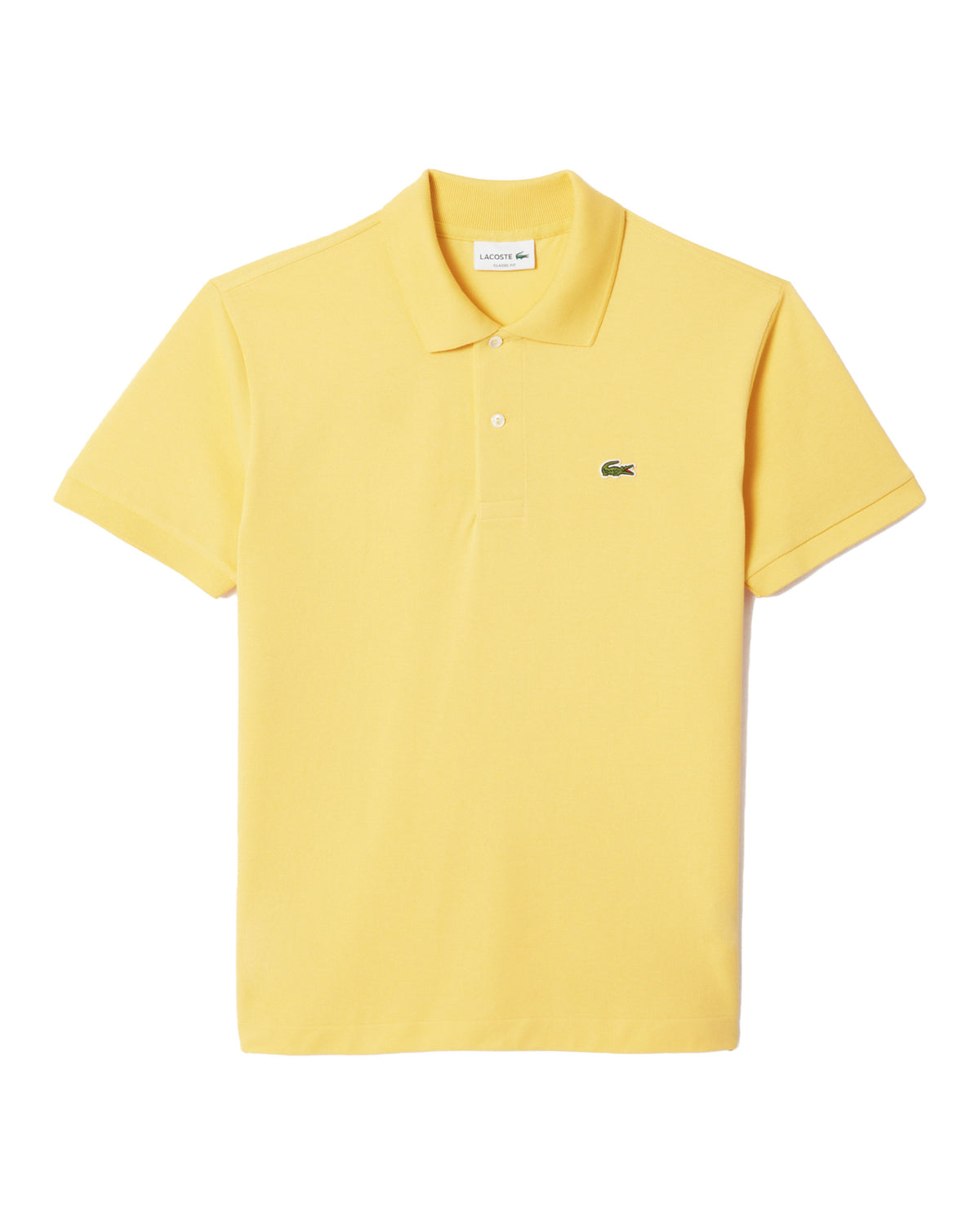 Man Polo Shirt Lacoste Classic L.12.12 Yellow