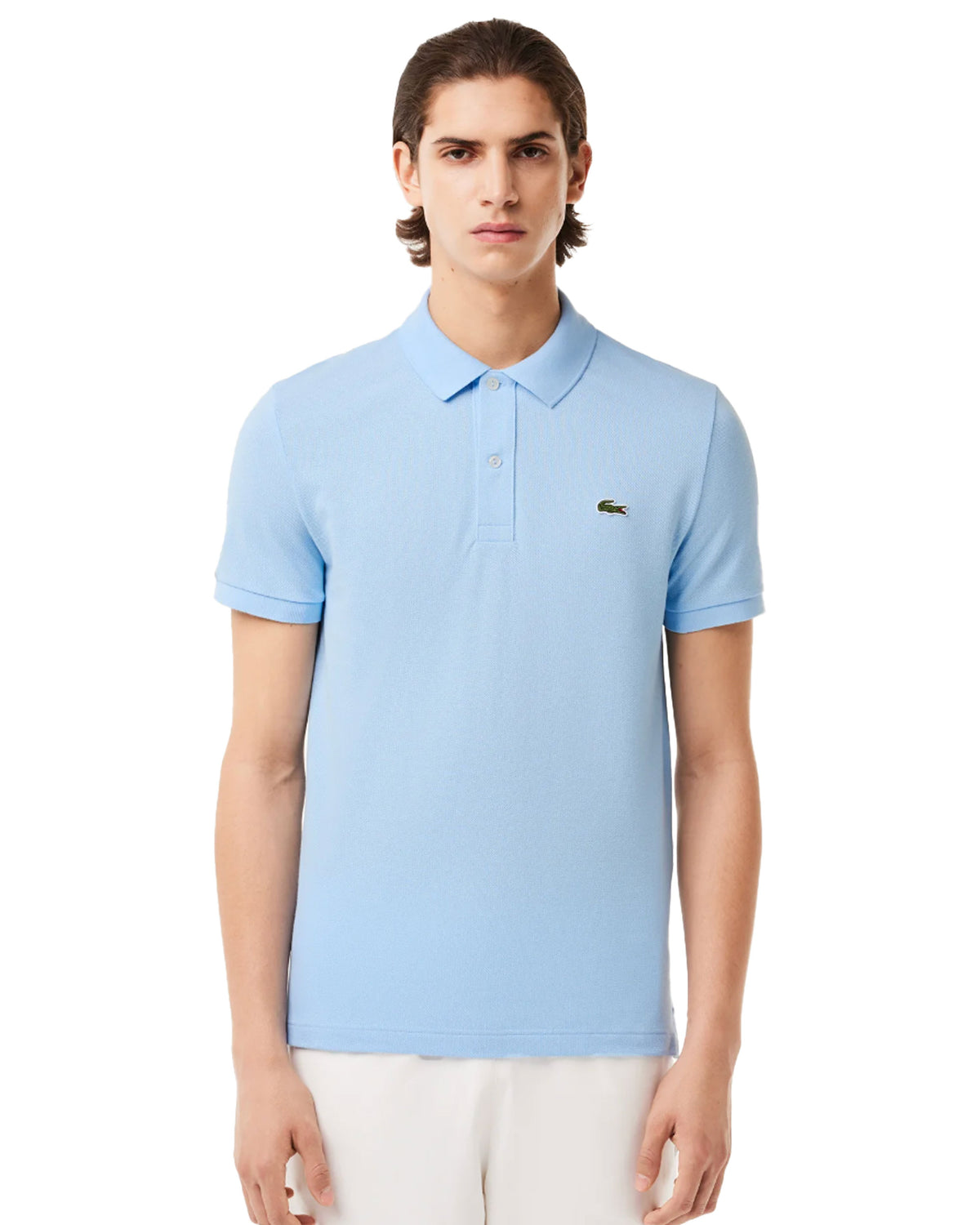 Polo Uomo Lacoste L.12.12 Celeste