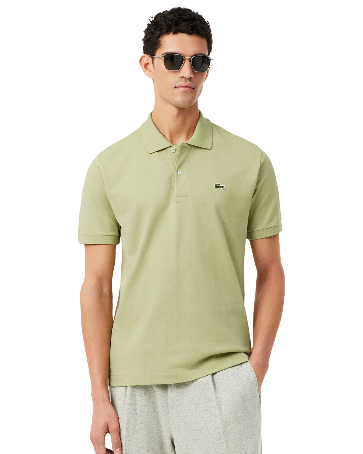 Polo Uomo Lacoste L.12.12 Verde