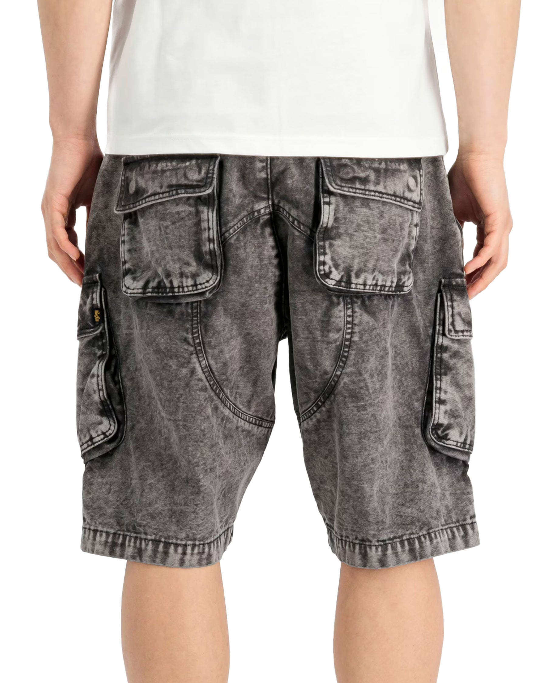 Short Alpha Industries Canvas Acid Shorts Nero
