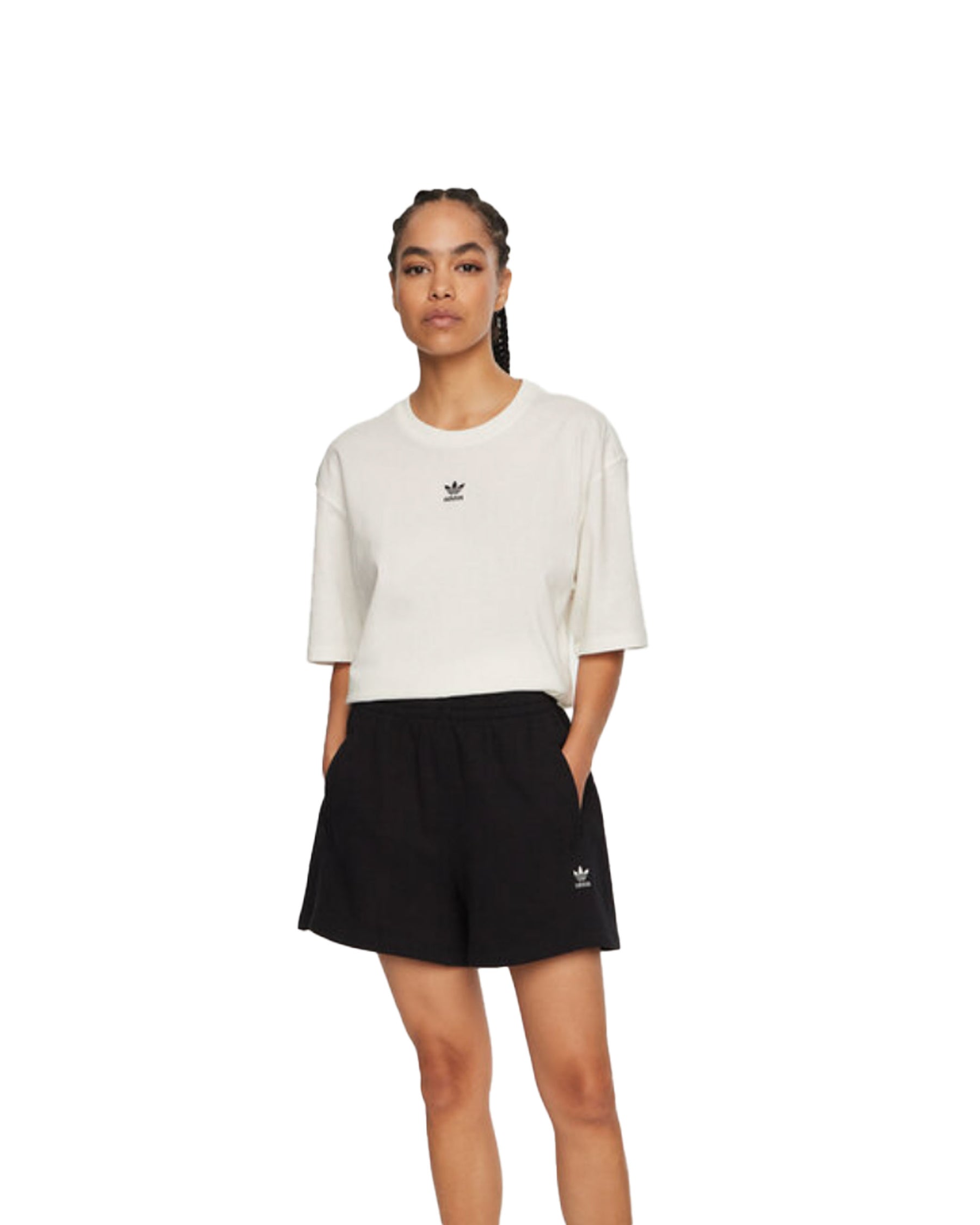 Short Donna Adidas Ess Black