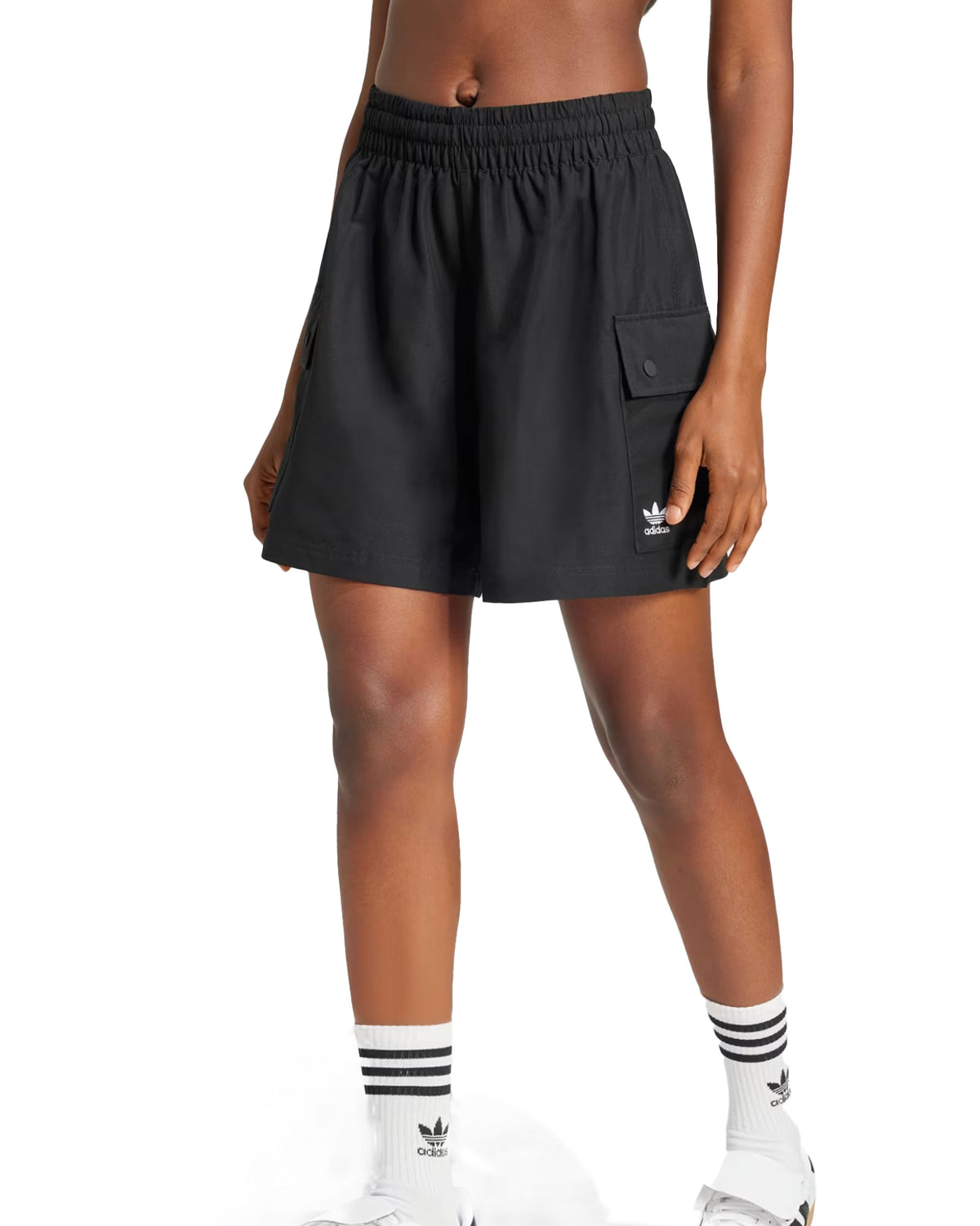 Short Donna Adidas Ess C Shorts Black