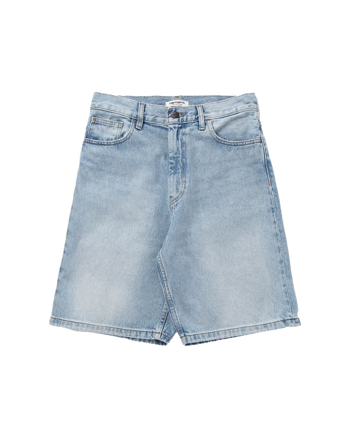 Short Donna Carhartt Wip Brandon Short Blue heavy worn bleached