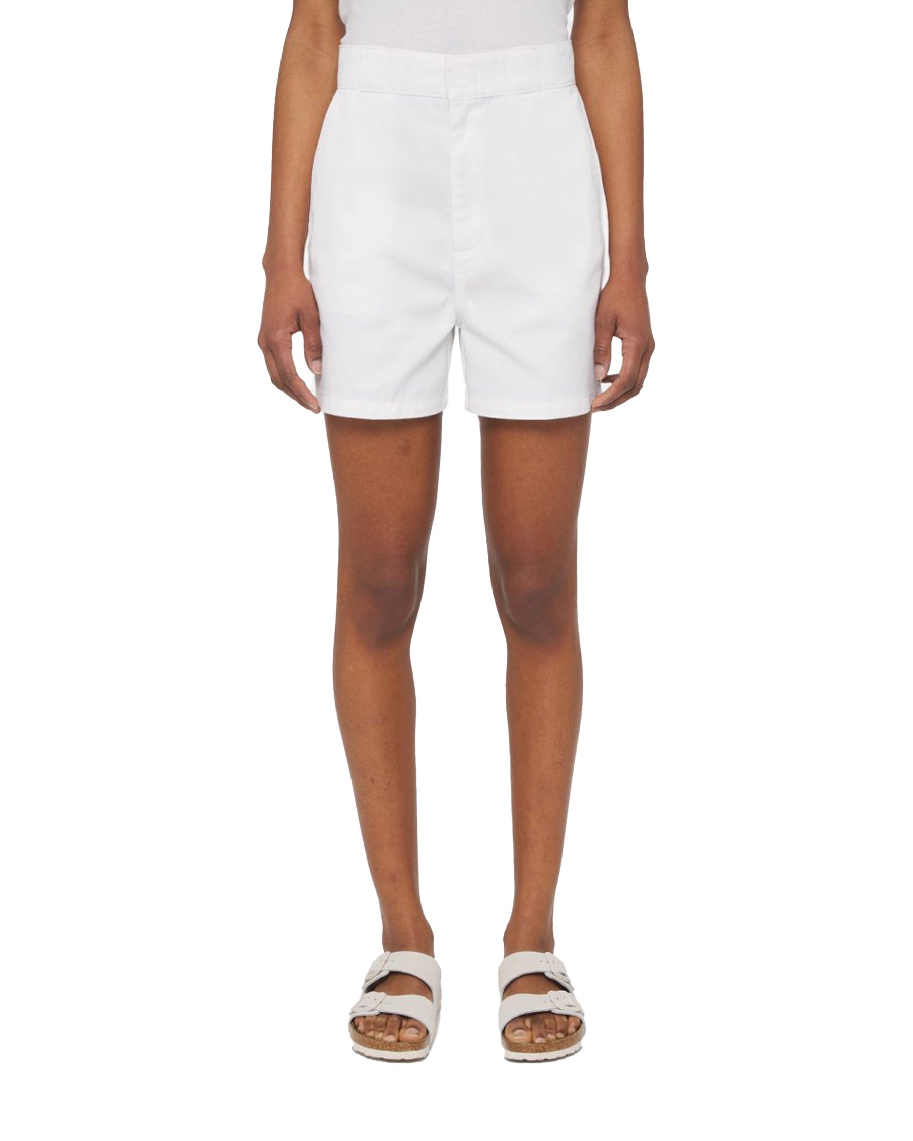 Short Donna Dickies Phoenix Rec Bianco