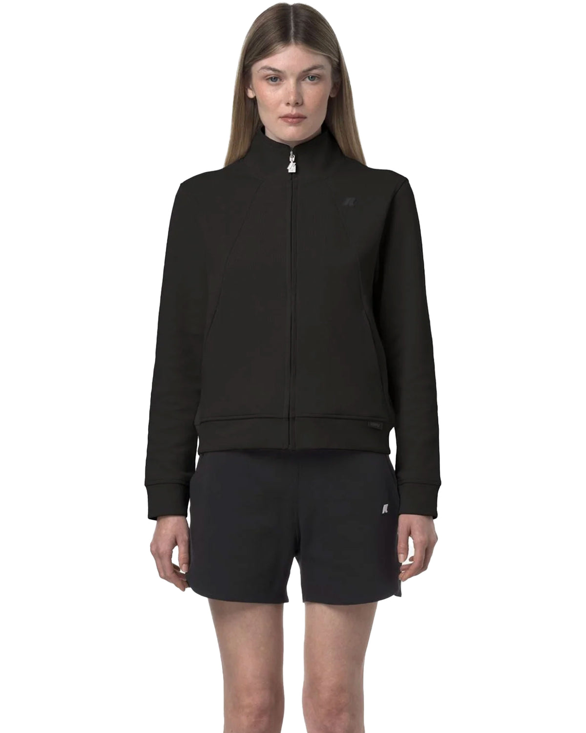 Short Donna K-Way Otieze Interlock Nero