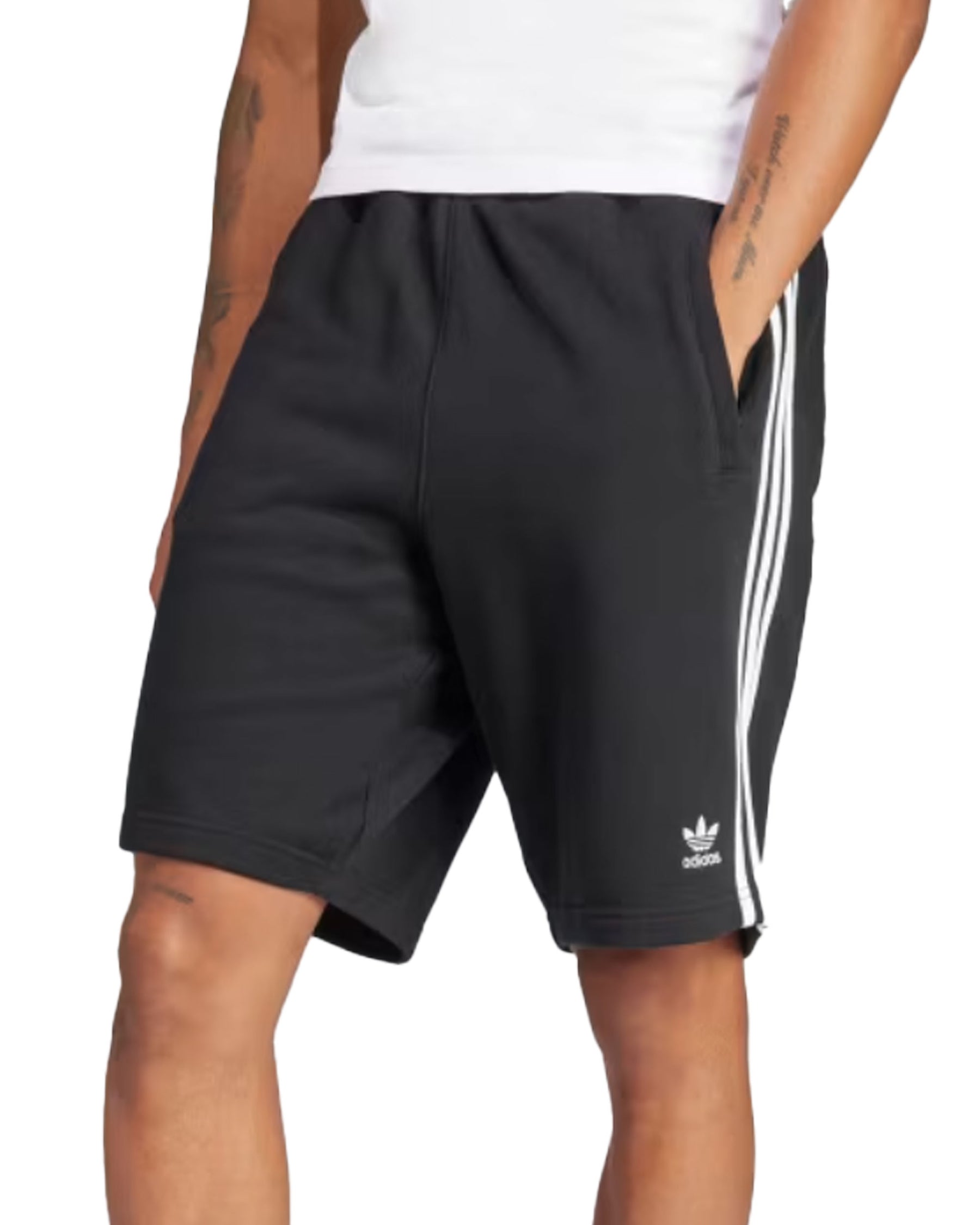 Short Uomo Adidas 3-Stripe Short Black
