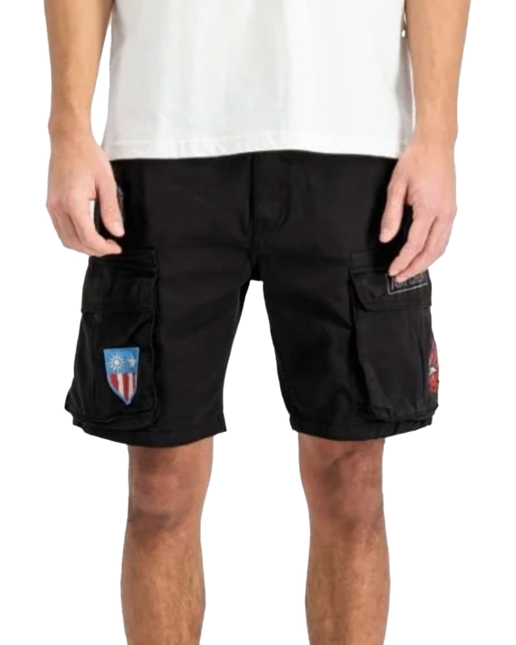 Short Uomo Alpha Industries Flying Tigers Nero