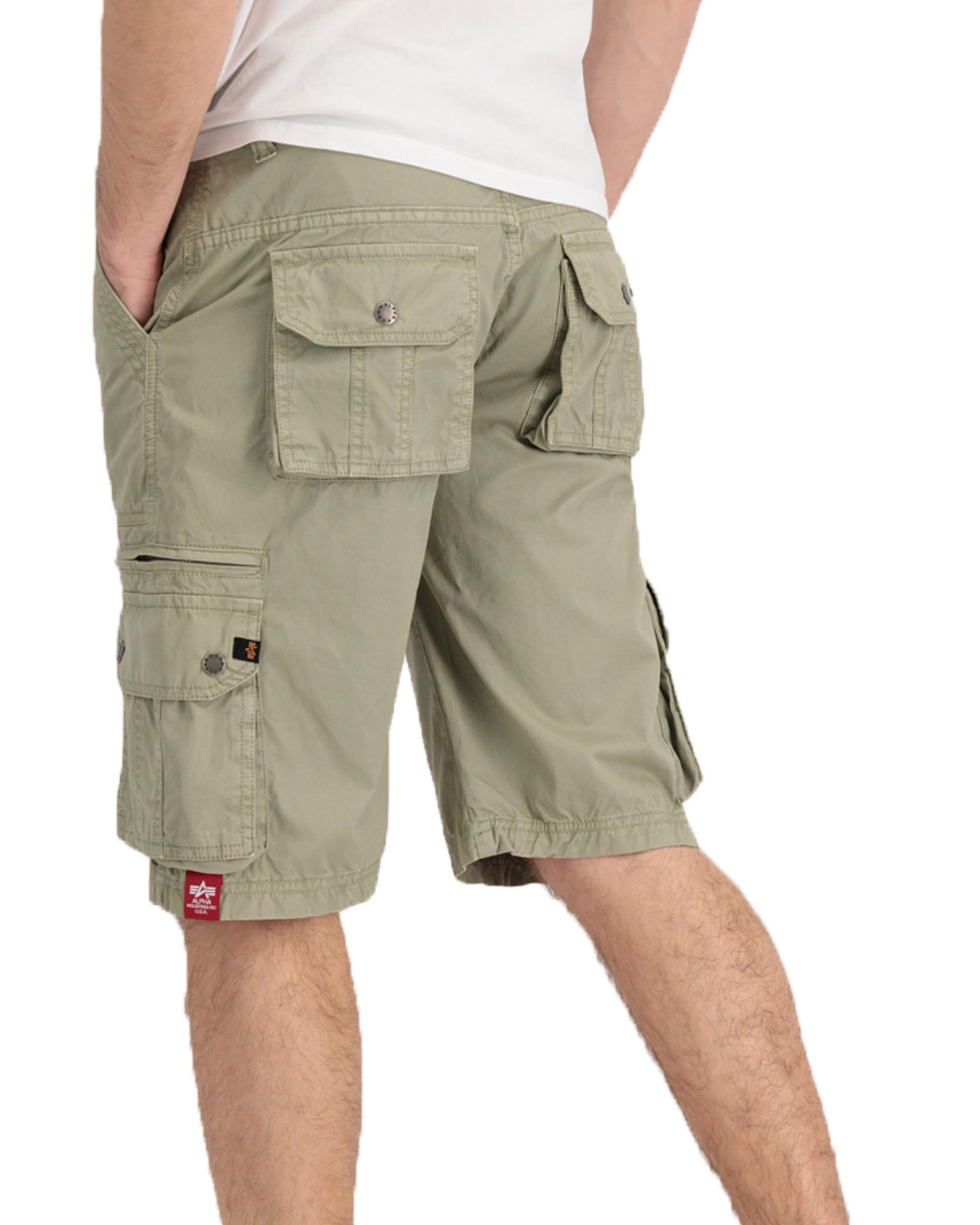 Man Short Alpha Industries Vintage Sand