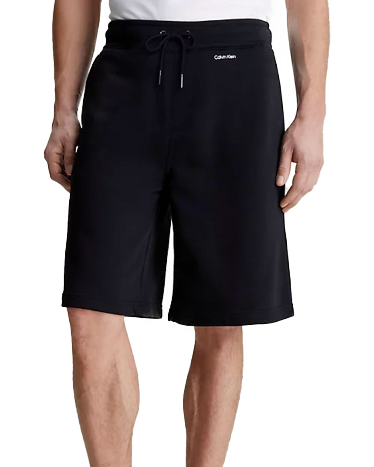Short Uomo Calvin Klein Nano Logo Cot Modal Nero