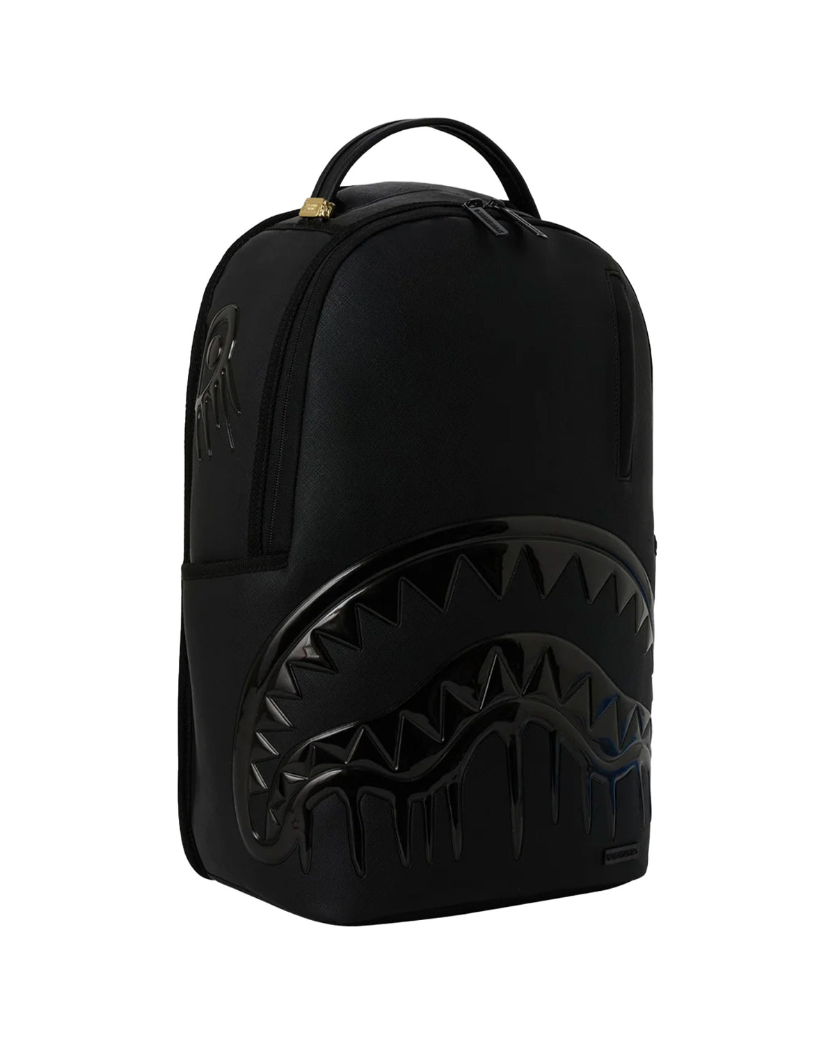 Sprayground Blacked Out Metallic Drip Backpack Nero