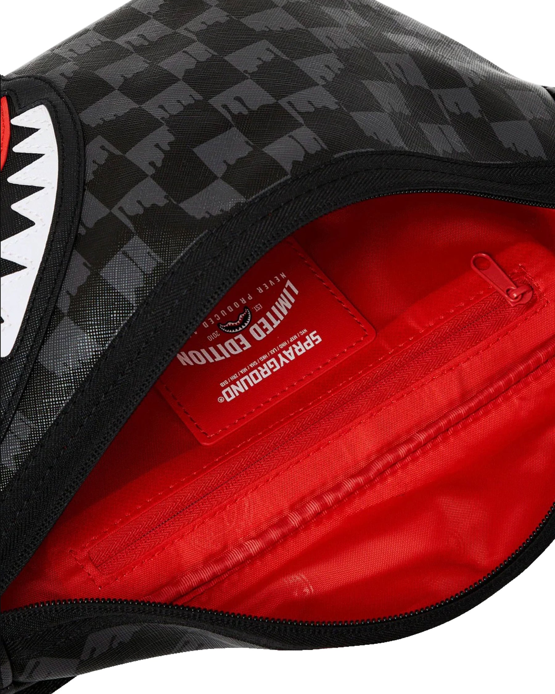 Sprayground Dripping Sharks In Paris Savvy Crossbody