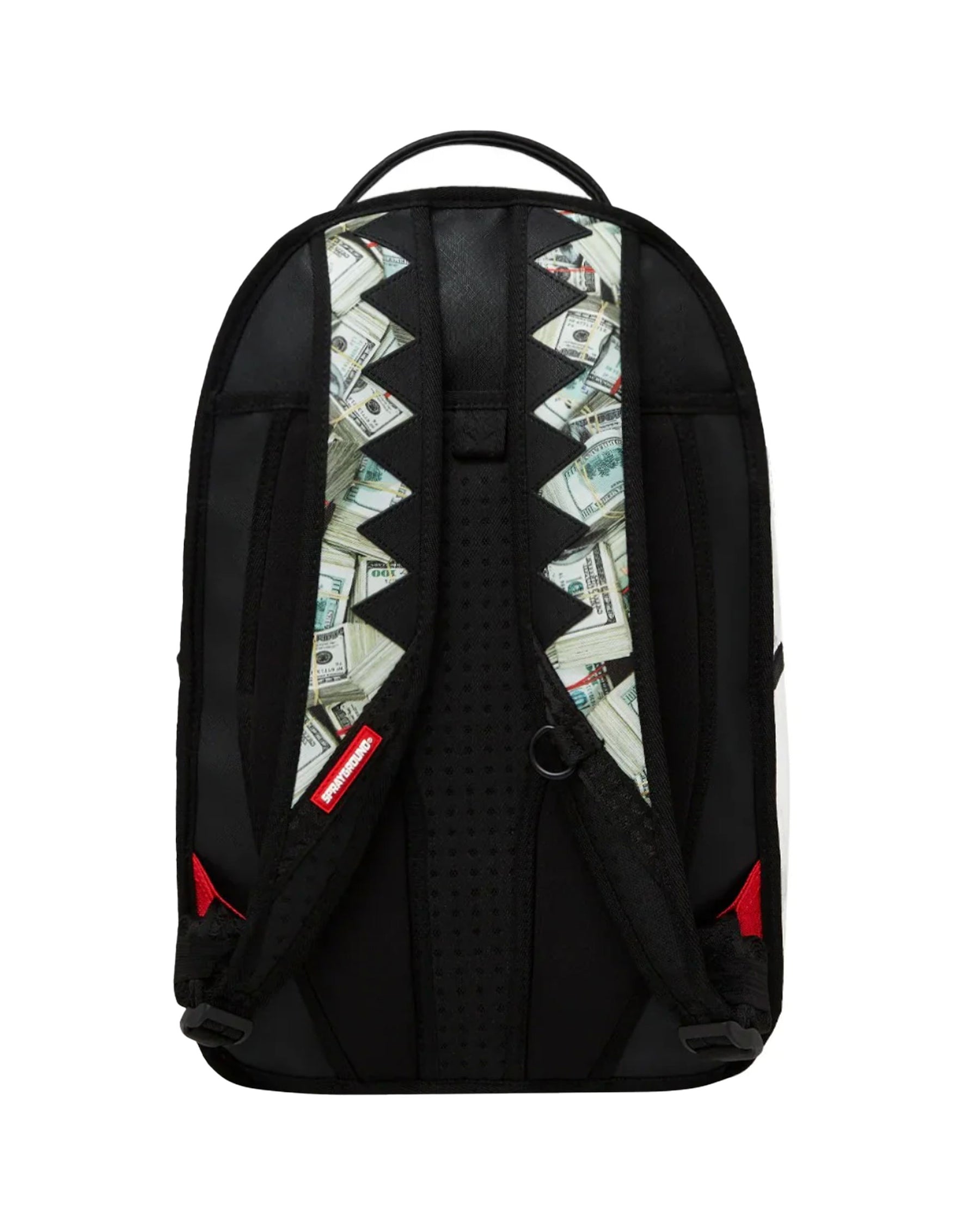 Sprayground Money Pile Dlxs Clear Backpack