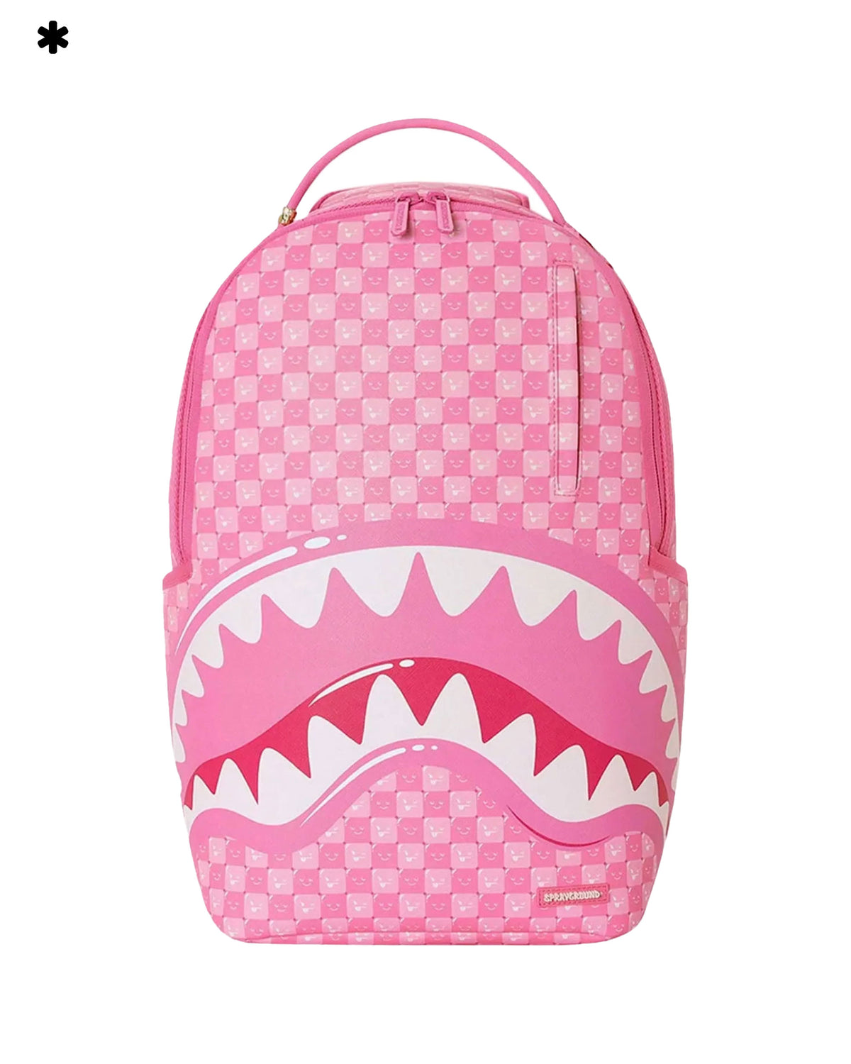 Sprayground Pink New Check Faces Backpack