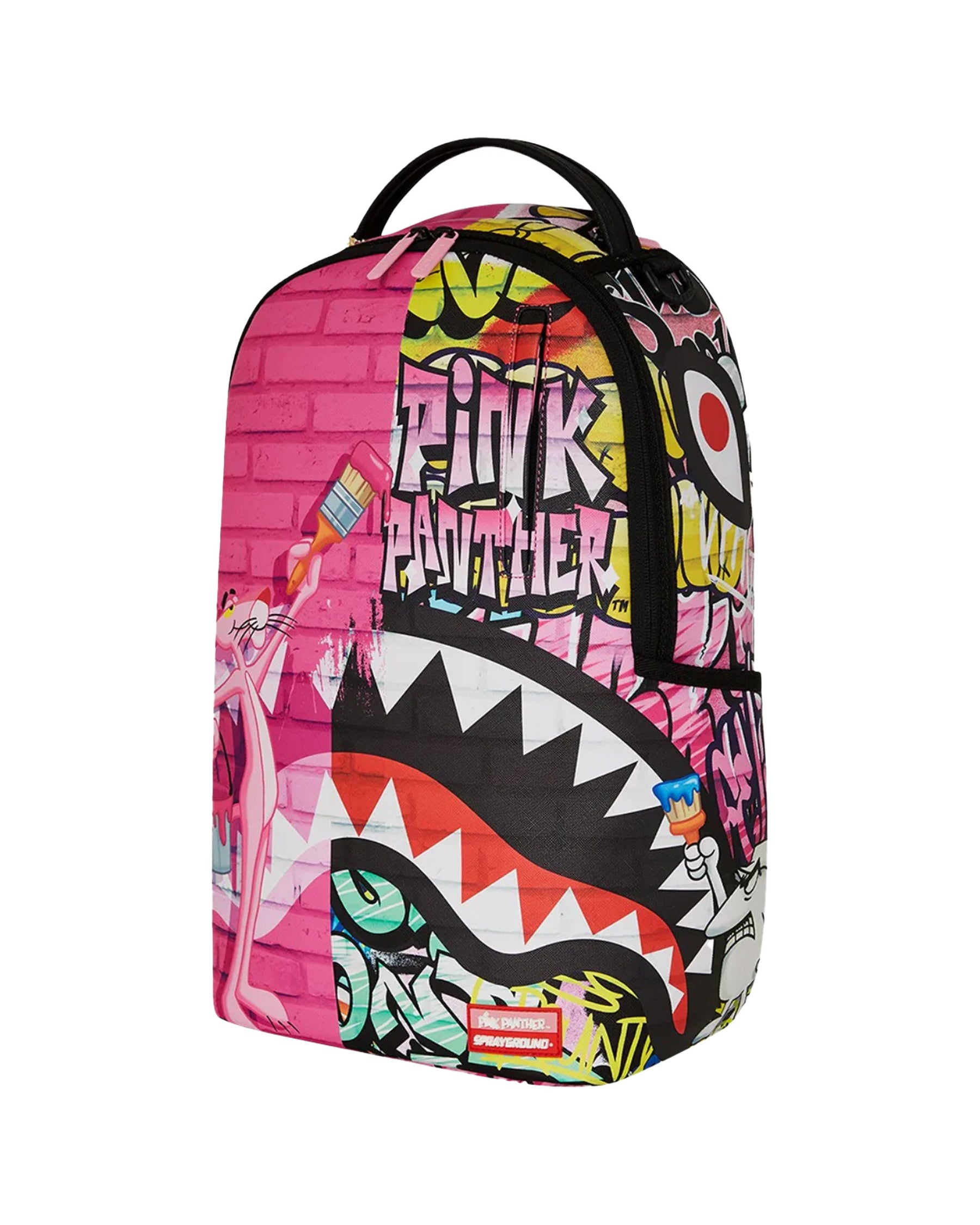 Sprayground Pink Panther Painting Over Graffiti Dlxr Backpack
