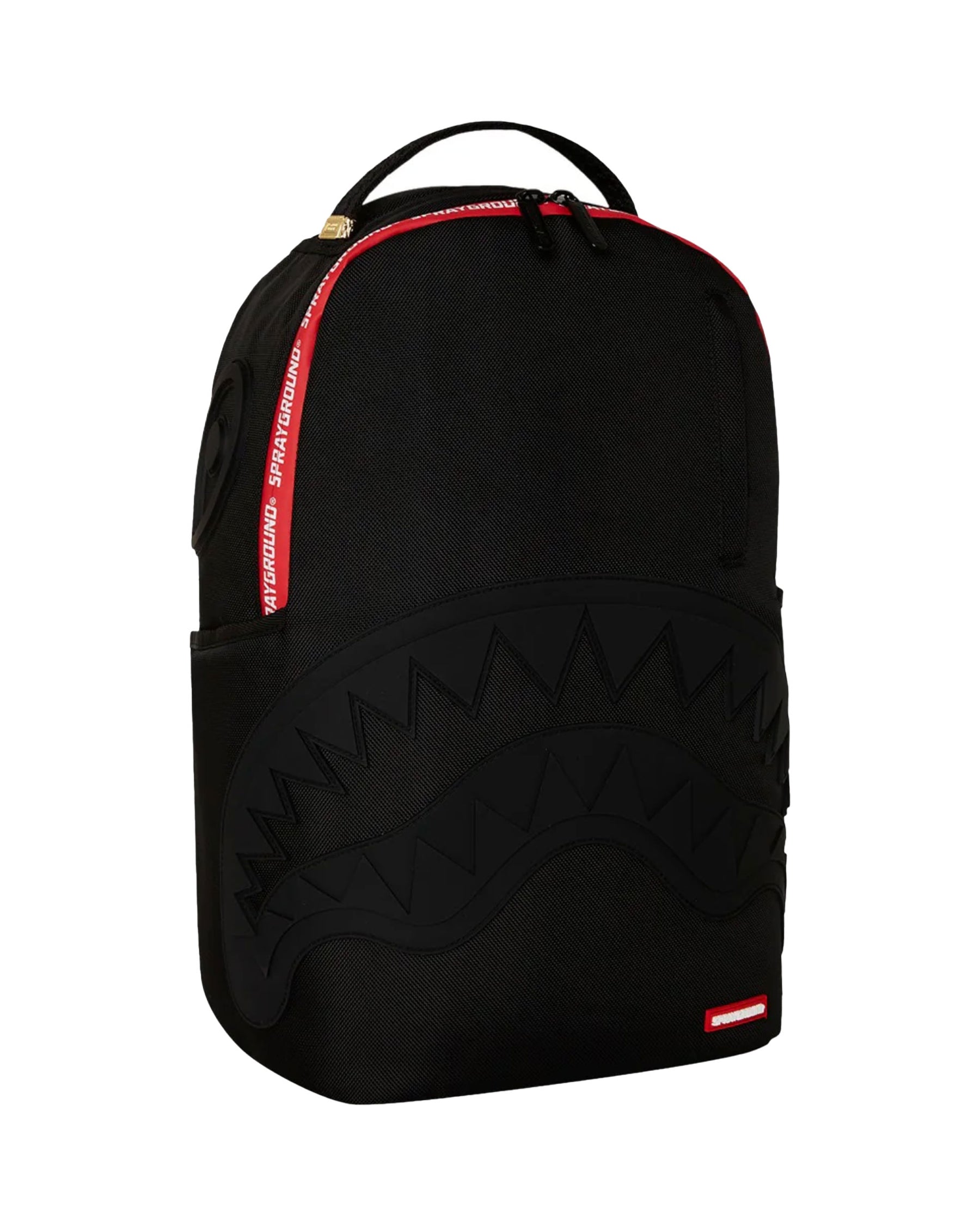 Sprayground Printed Zipper Shark Dlxr Backpack