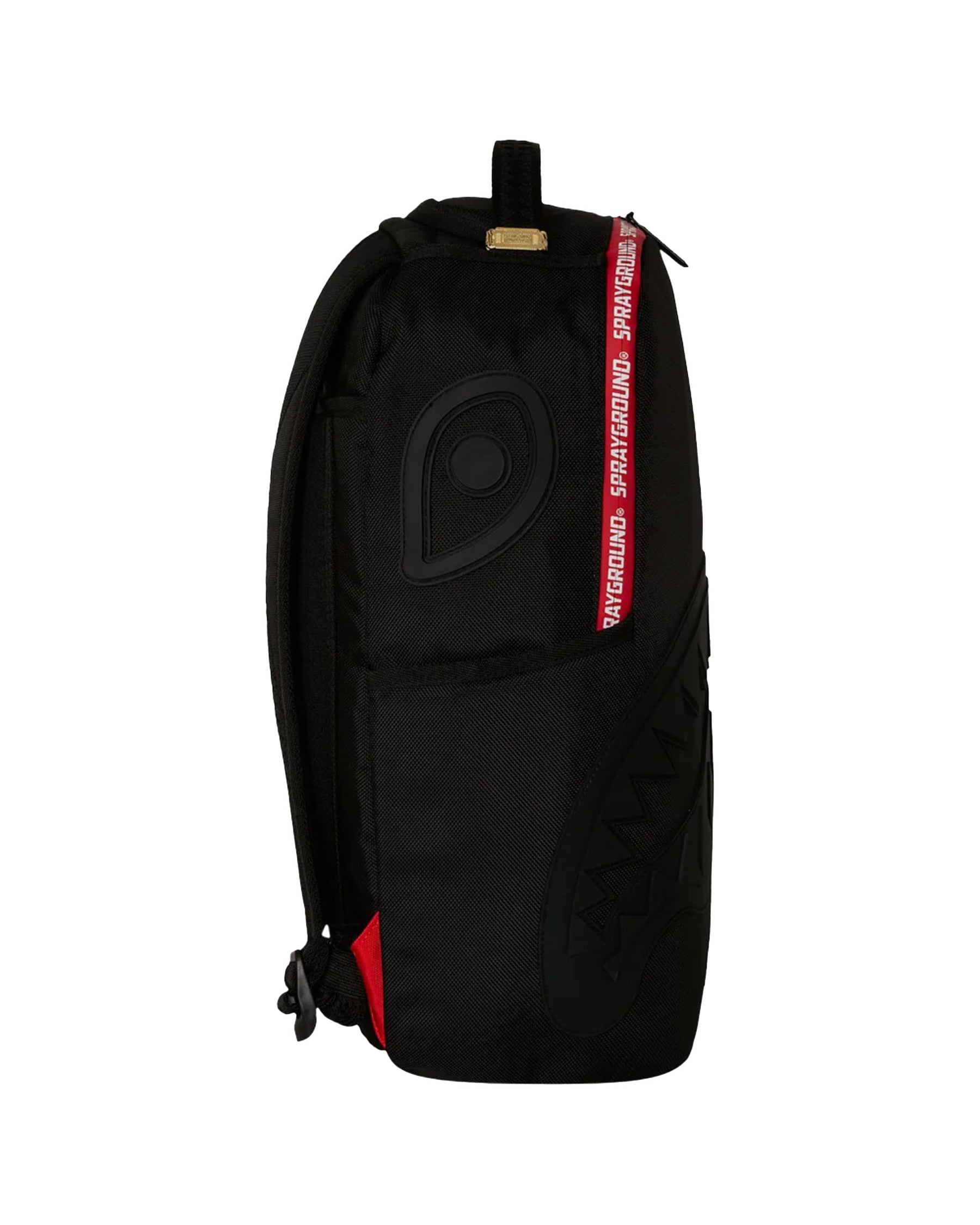Sprayground Printed Zipper Shark Dlxr Backpack