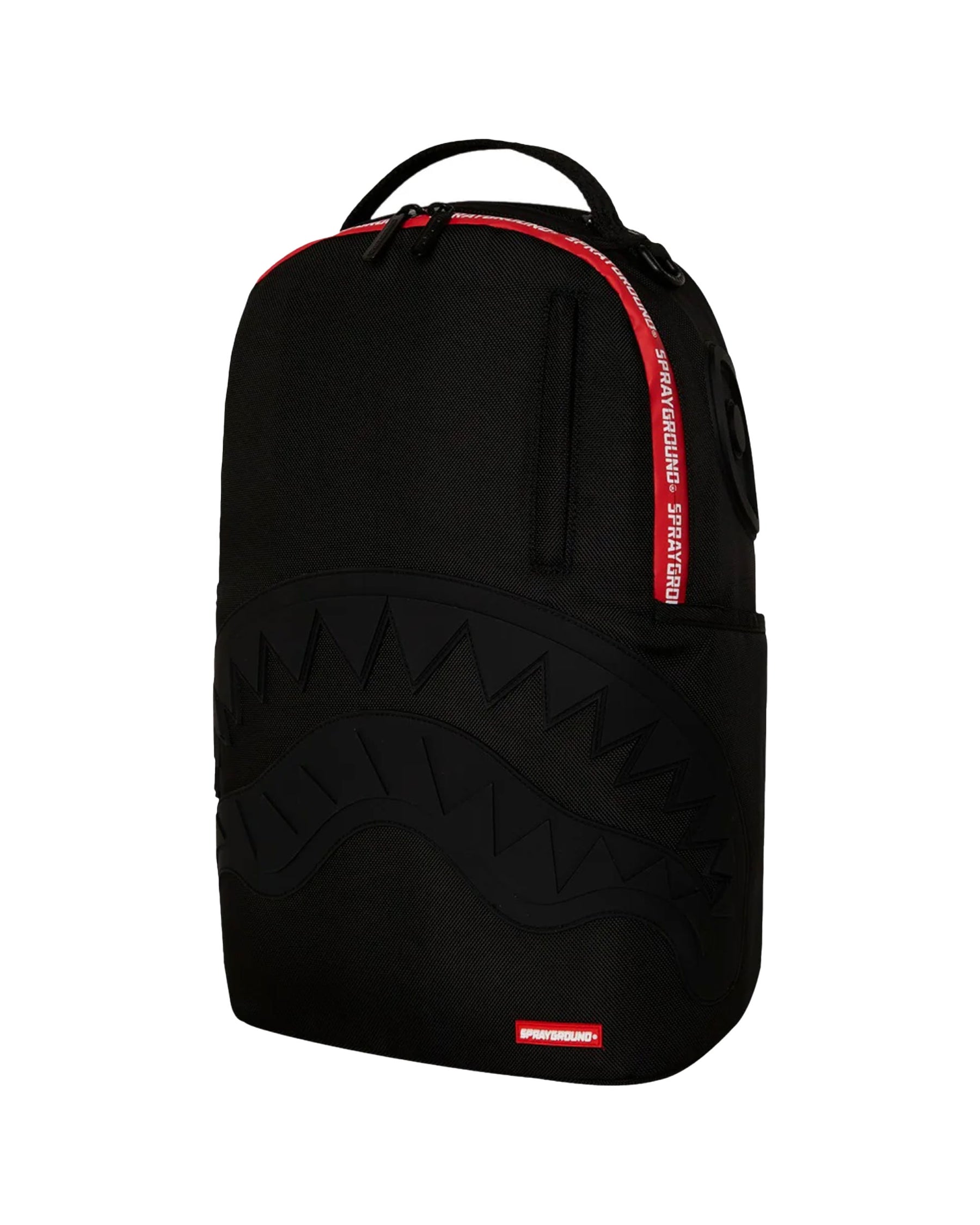 Sprayground Printed Zipper Shark Dlxr Backpack