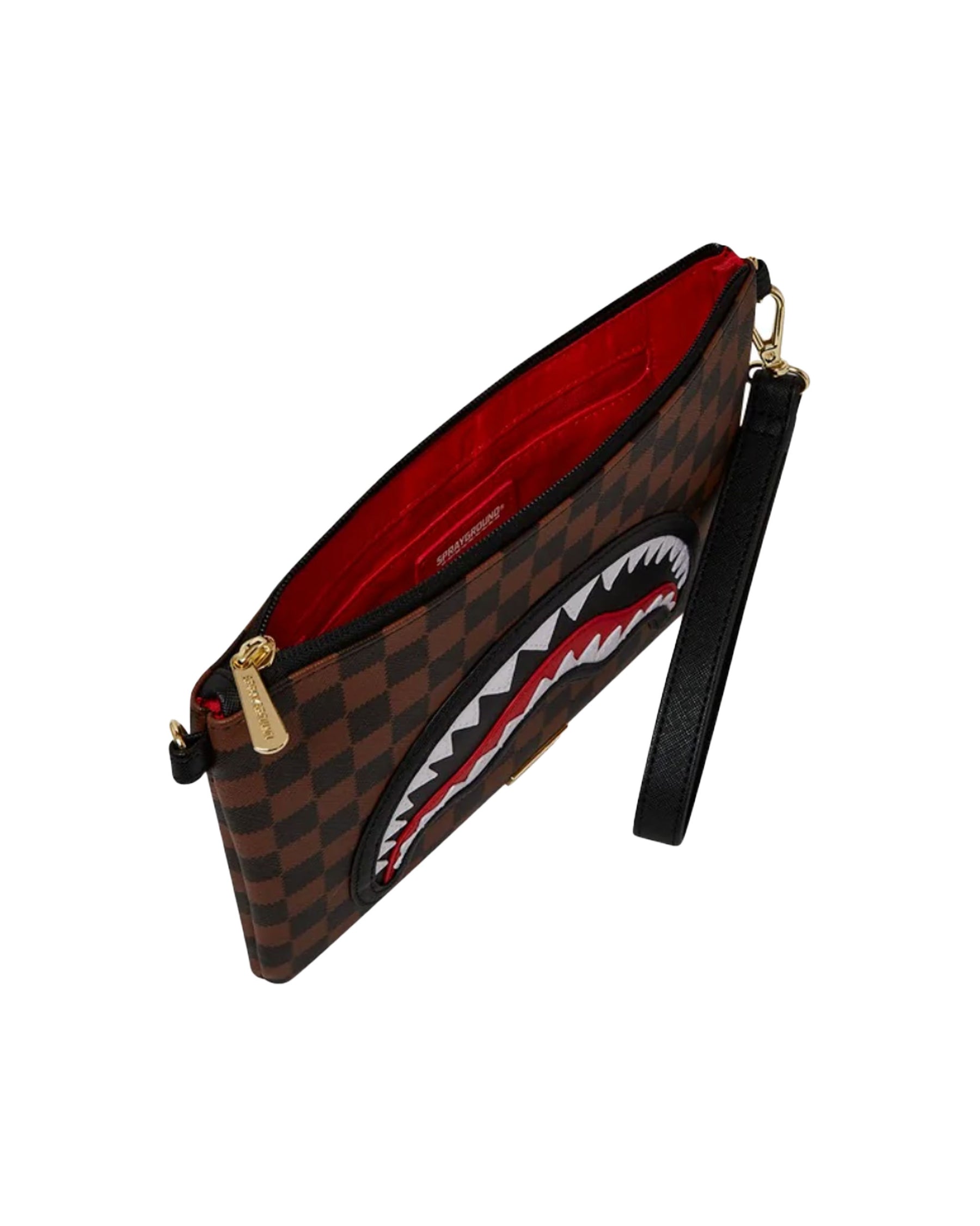 Sprayground Sawtooth Sharks In Paris Crossover Clutch