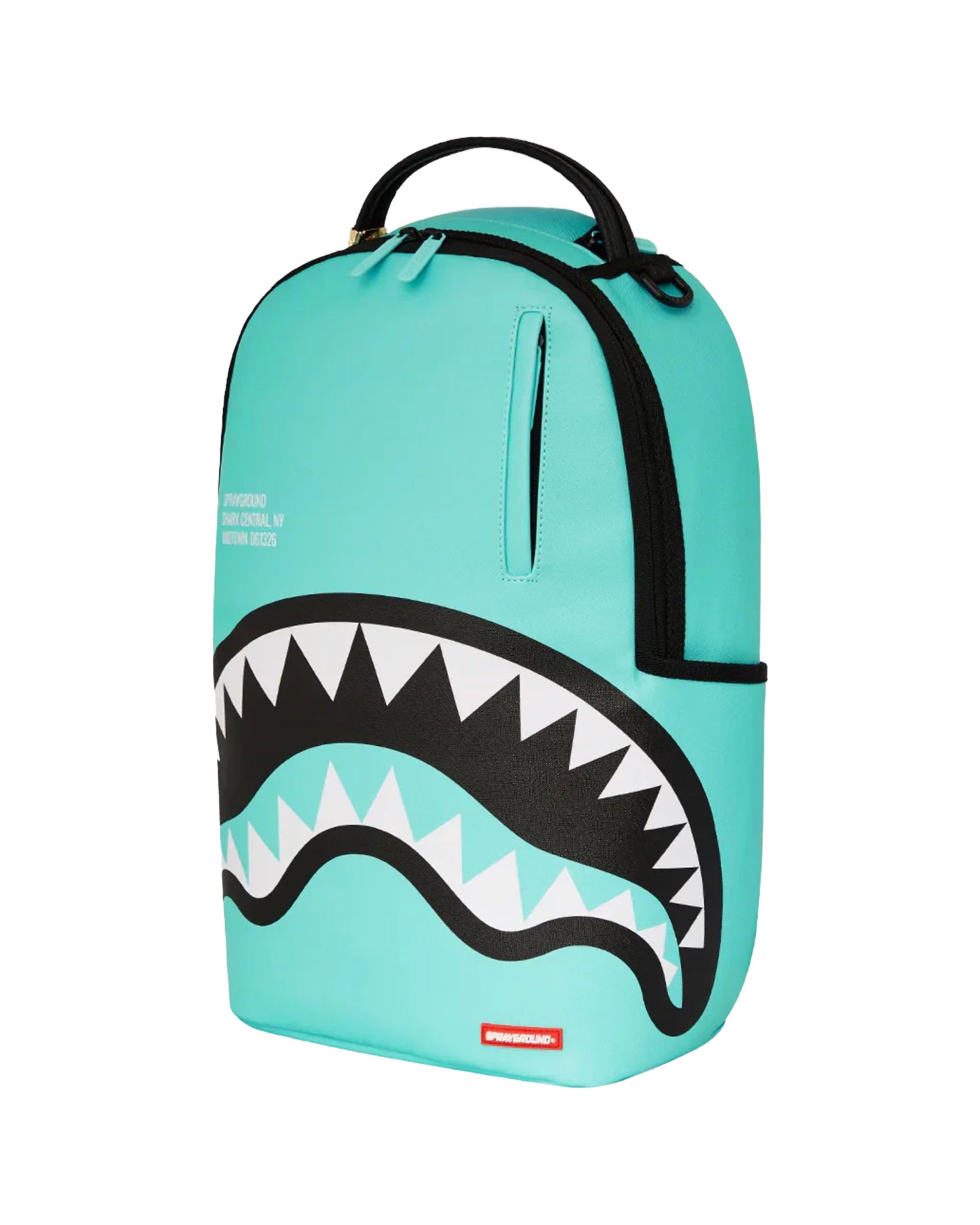 Sprayground Shark Central Aqua Dlxsv Backpack