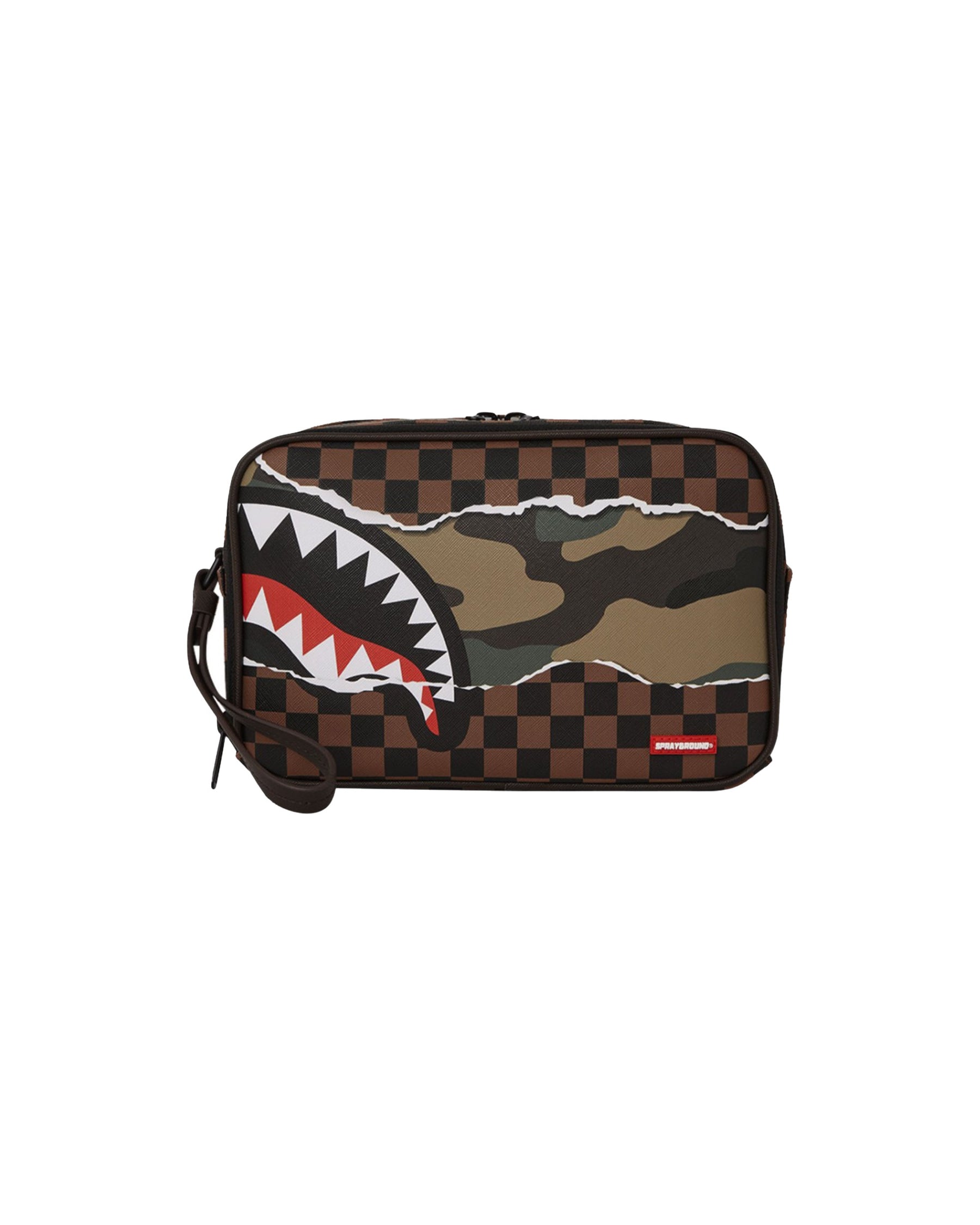 Sprayground Tear It Up Camo Toiletry