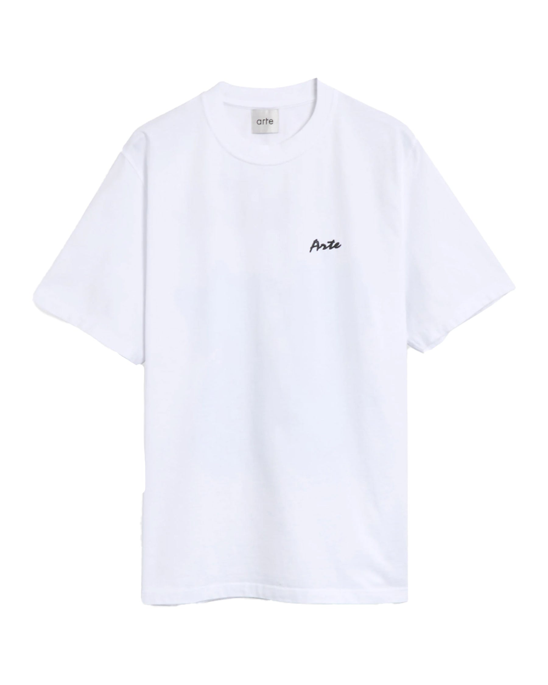 T-Shirt Arte Antwerp Elements Print Tee Bianco