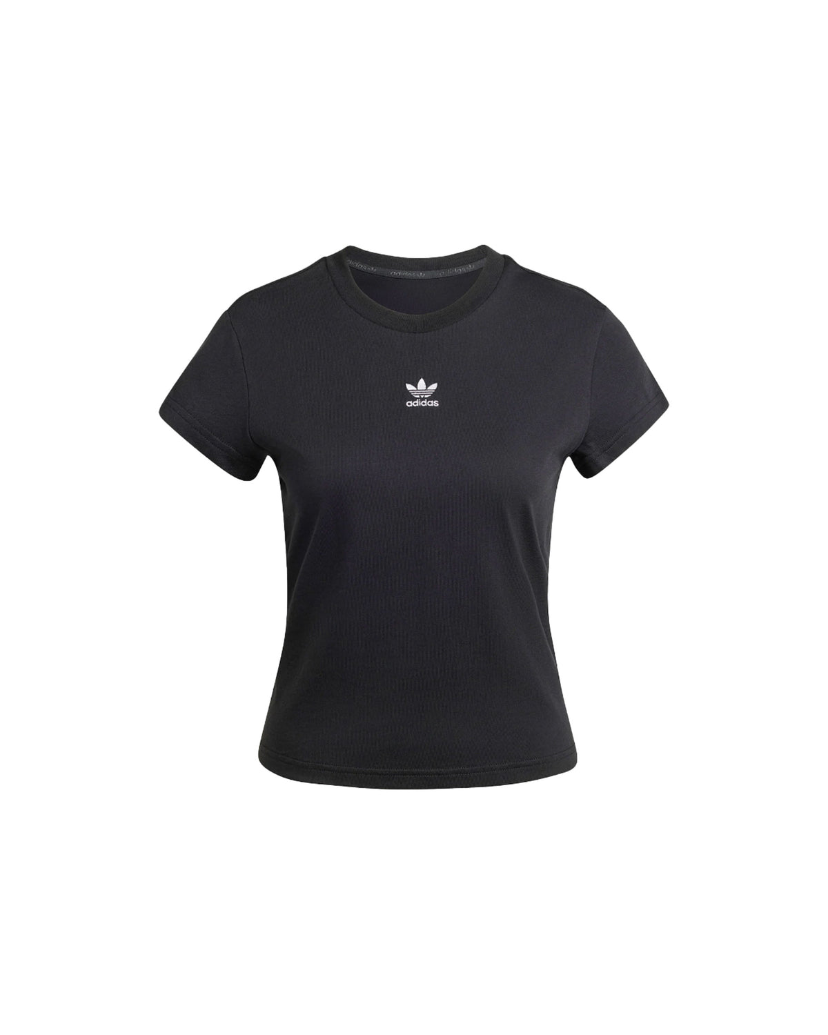 T-Shirt Donna Adidas Ess Slim Tee Black