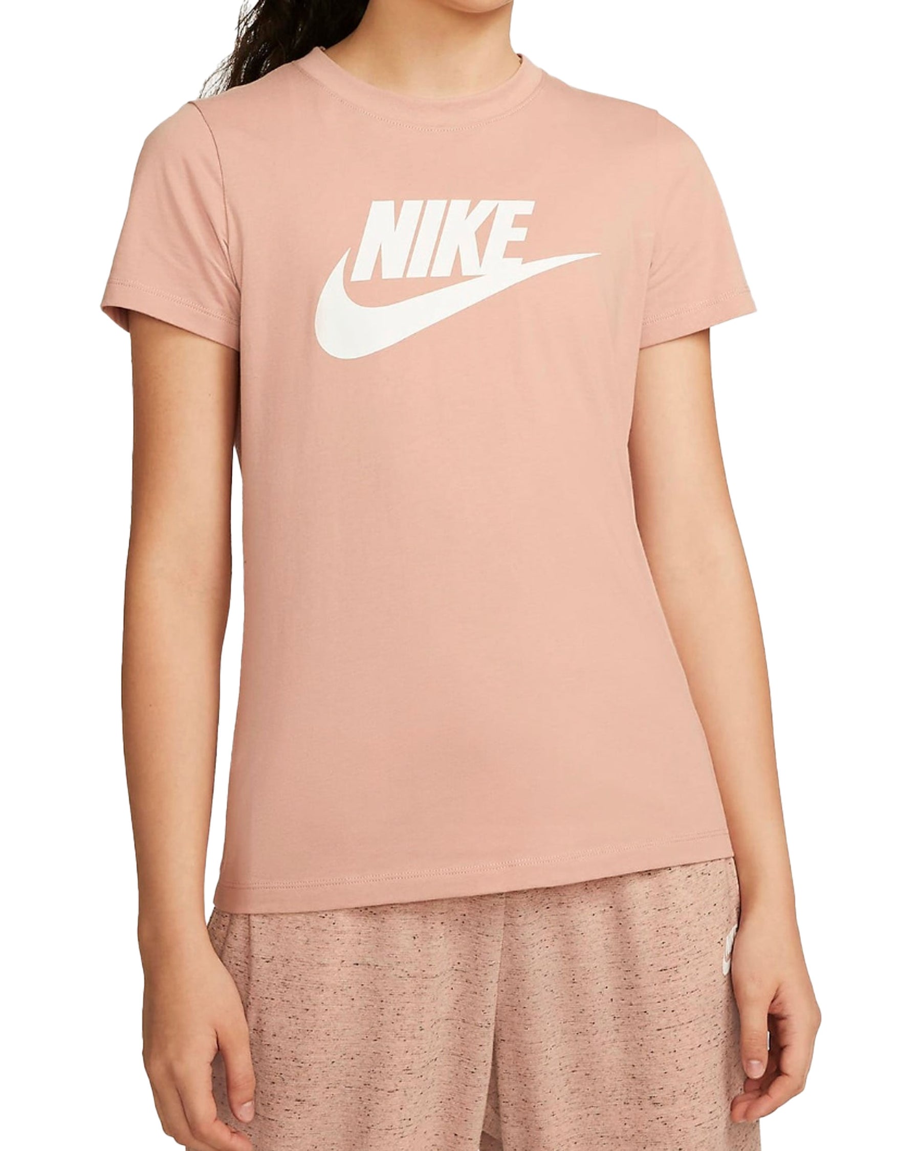Woman's Tee Nike Big Logo Pink
