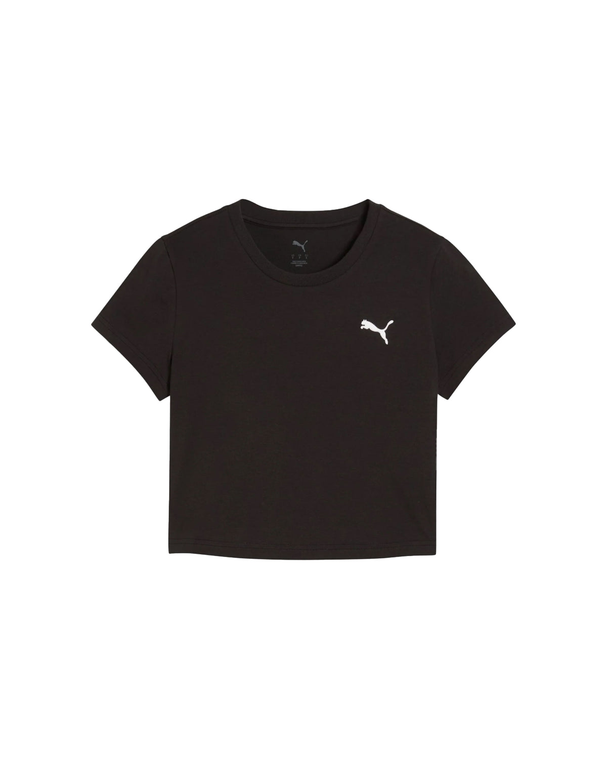 Woman's Puma Wardrobe Ess Baby Tee Black