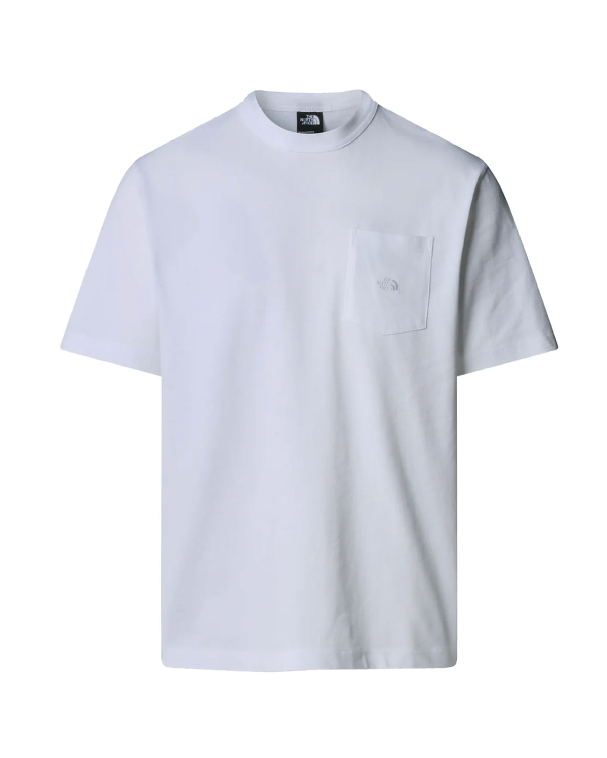 T-Shirt Uomo The North Face Dome Relaxed Pocket Tee Bianco