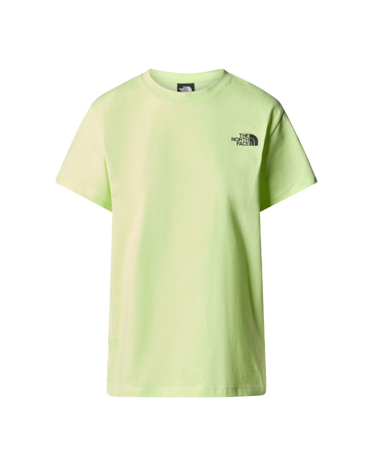 T-Shirt Donna The North Face Relaxed Redbox Verde