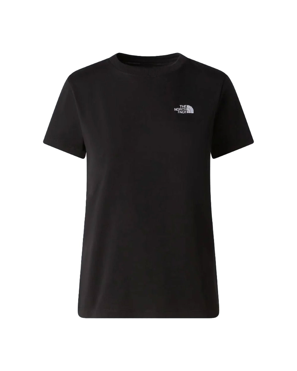 T-Shirt Donna The North Face Simple Logo Nero