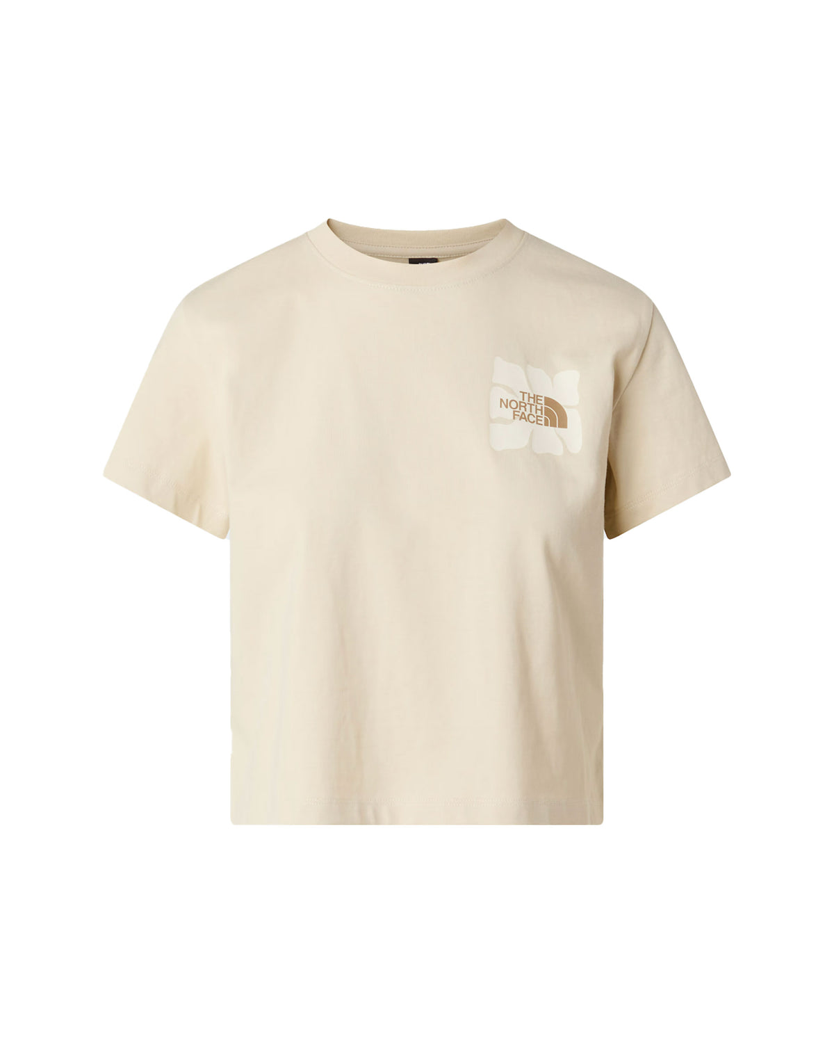 T-Shirt Donna The North Face Sun Regular Short Sleeve Desert Beige