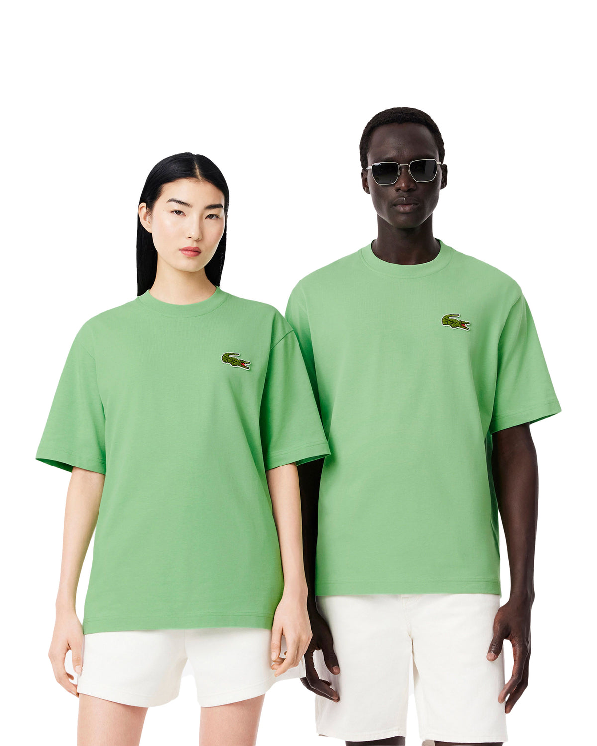 T-Shirt Lacoste Big Logo Verde