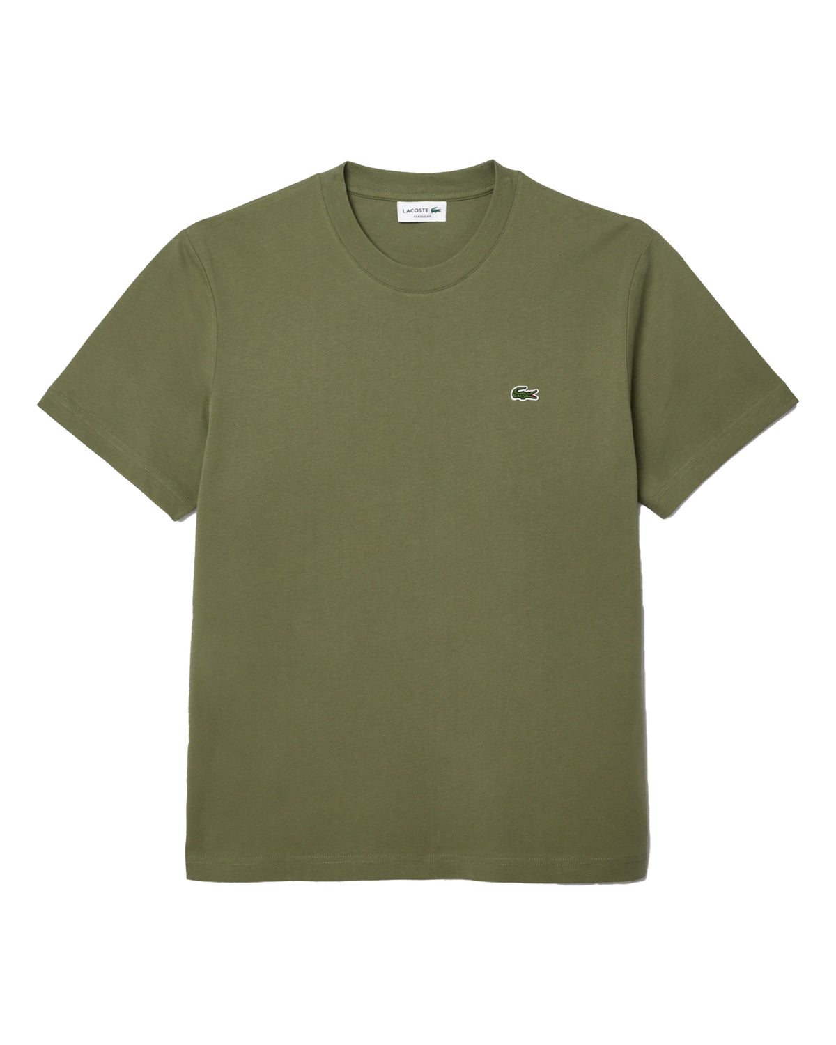 T-Shirt Lacoste Verde Militare