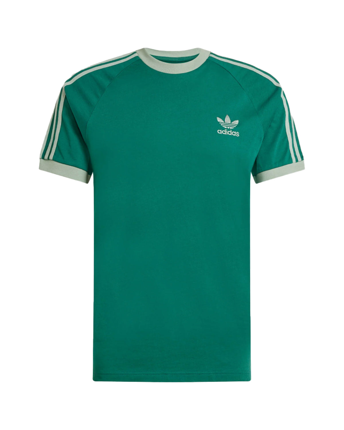 T-Shirt Uomo Adidas 3-Stripes Cgreen