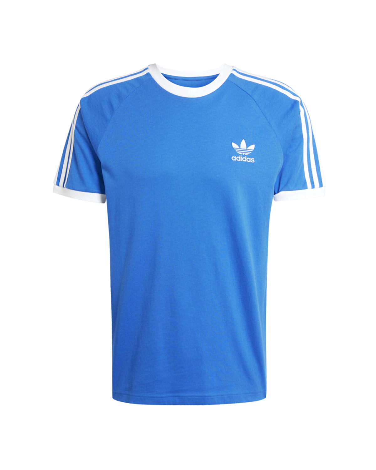 Man's Short Adidas 3-Stripes Tee Blue