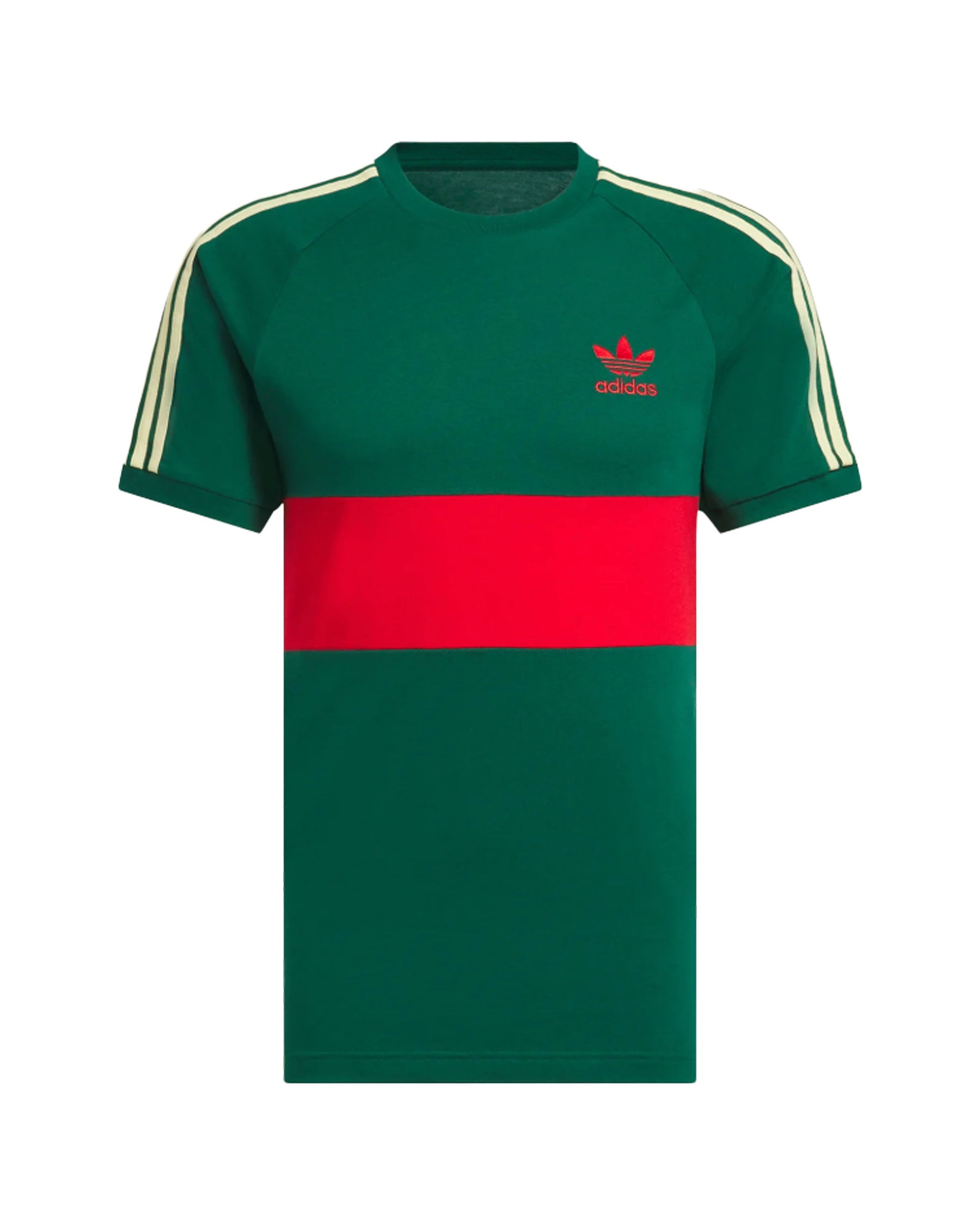 T-Shirt Uomo Adidas 3S Panel Tee Cgreen-Betsca