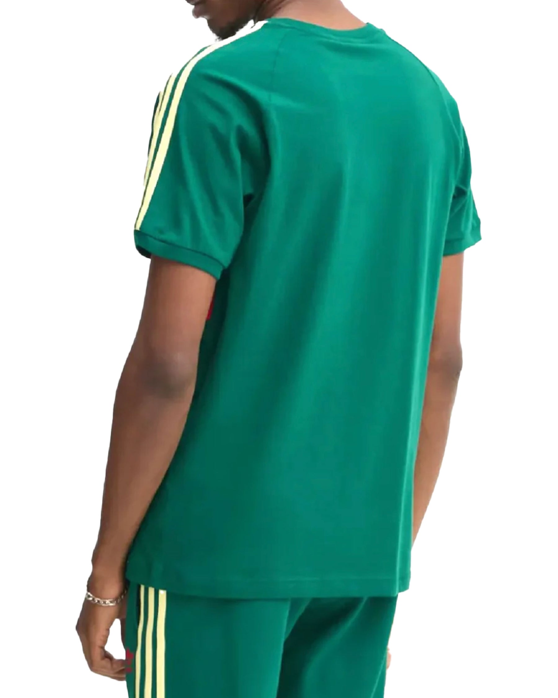 T-Shirt Uomo Adidas 3S Panel Tee Cgreen-Betsca