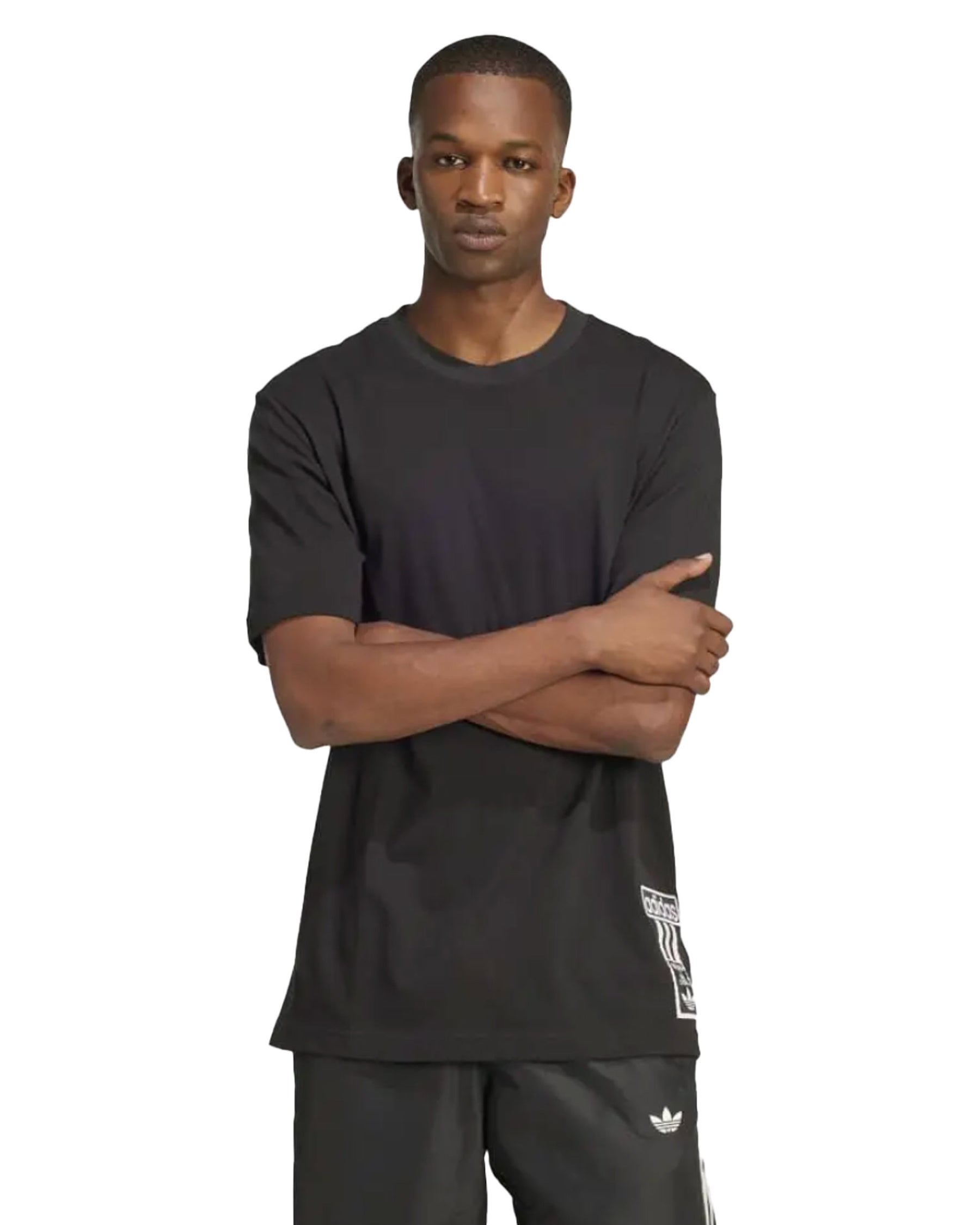 T-Shirt Uomo Adidas Adibreak Tee Nero