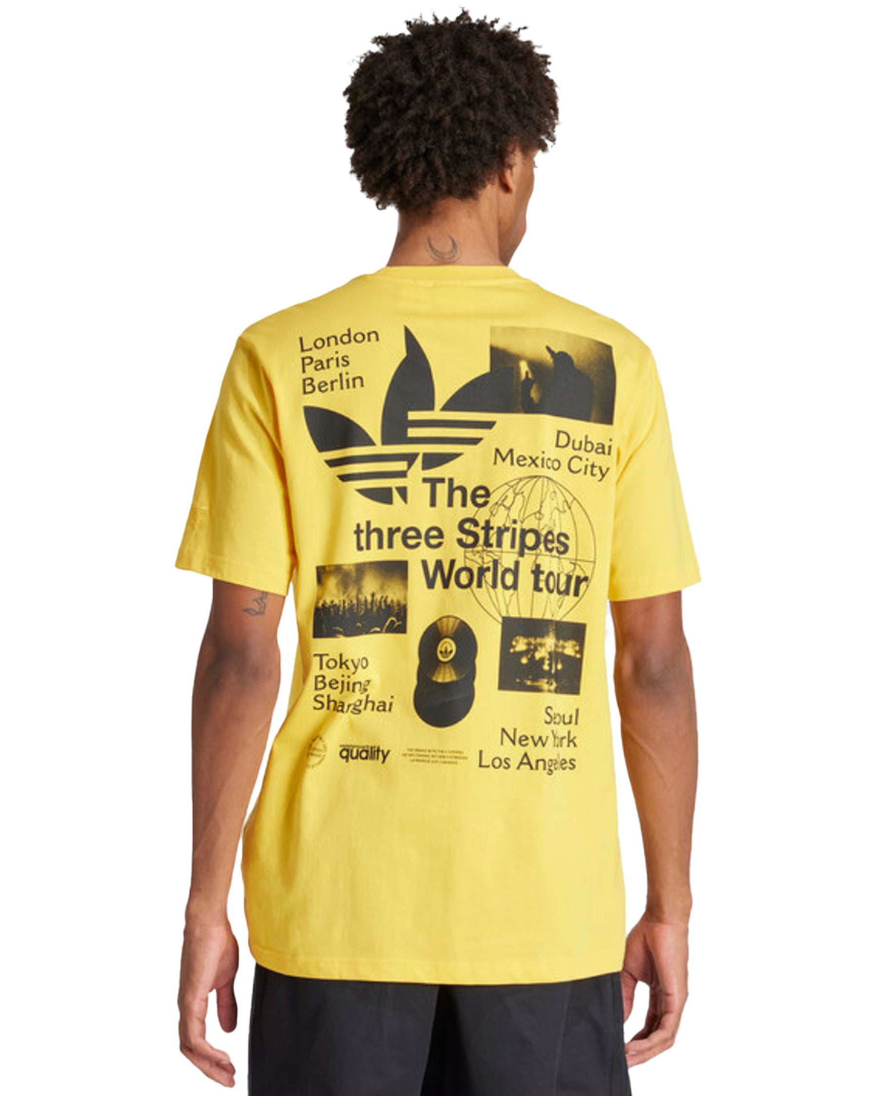 Man Tee Adidas Bt SS2 Yellow