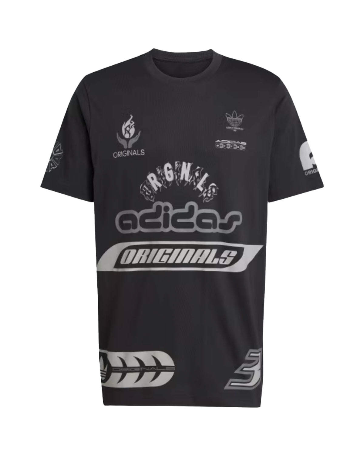 T-Shirt Uomo Adidas Q12 Ts Sponsor Black