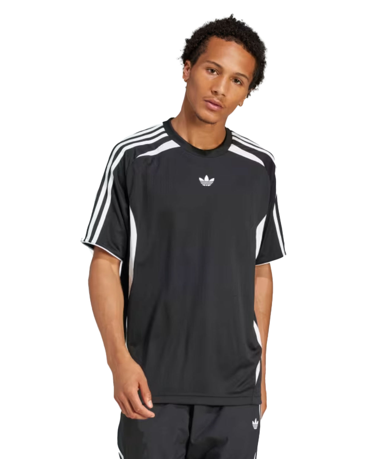 T-Shirt Uomo Adidas Teamgeist Tee Black-White