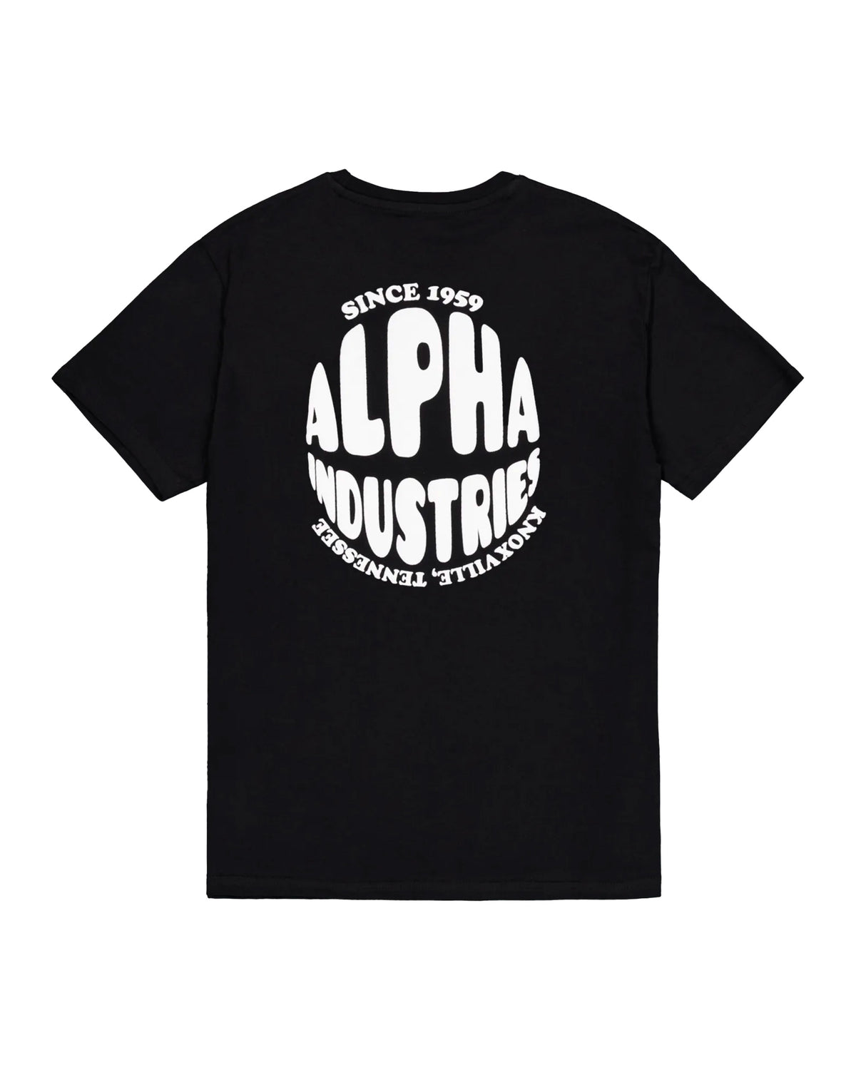 T-Shirt Uomo Alpha Industries Logo Tee BP Nero