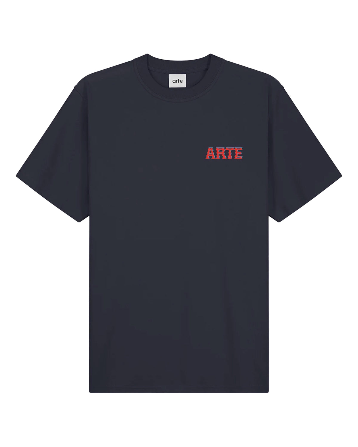 T-Shirt Uomo Arte Antwerp Back Print Tee Blu