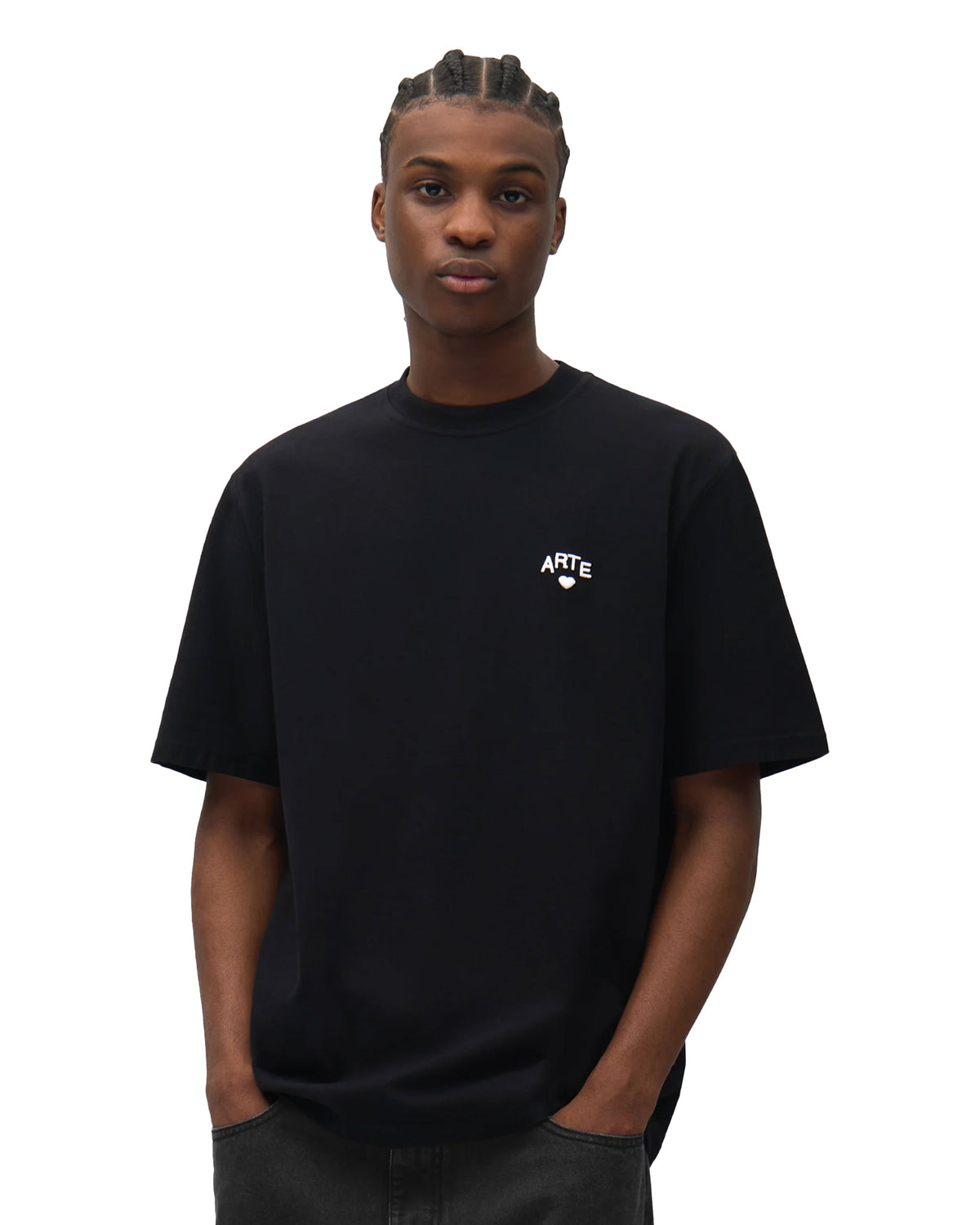Men's T-Shirt Art Antwerp Cor Tee Black