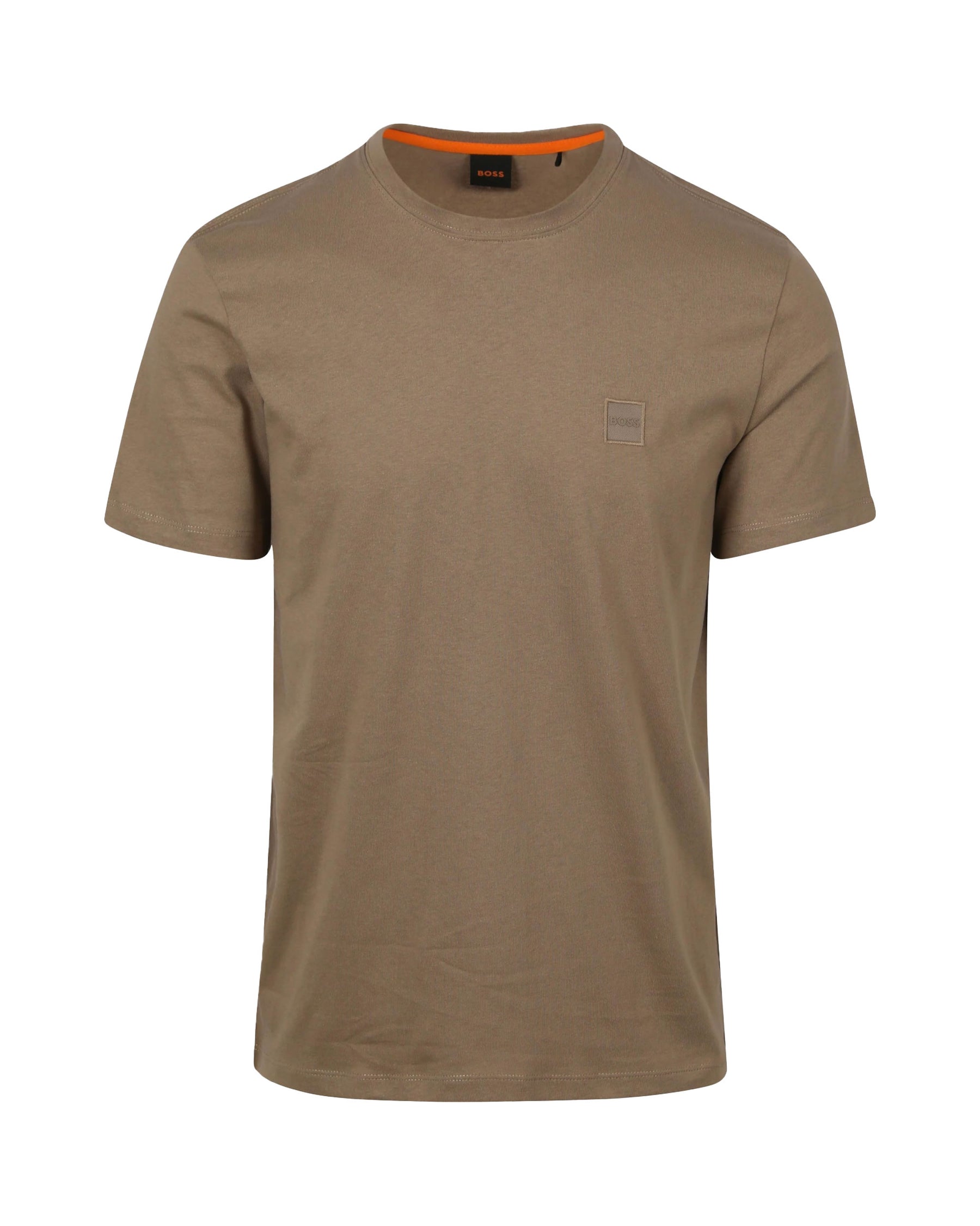 Man Tee Boss Basic Logo Beige