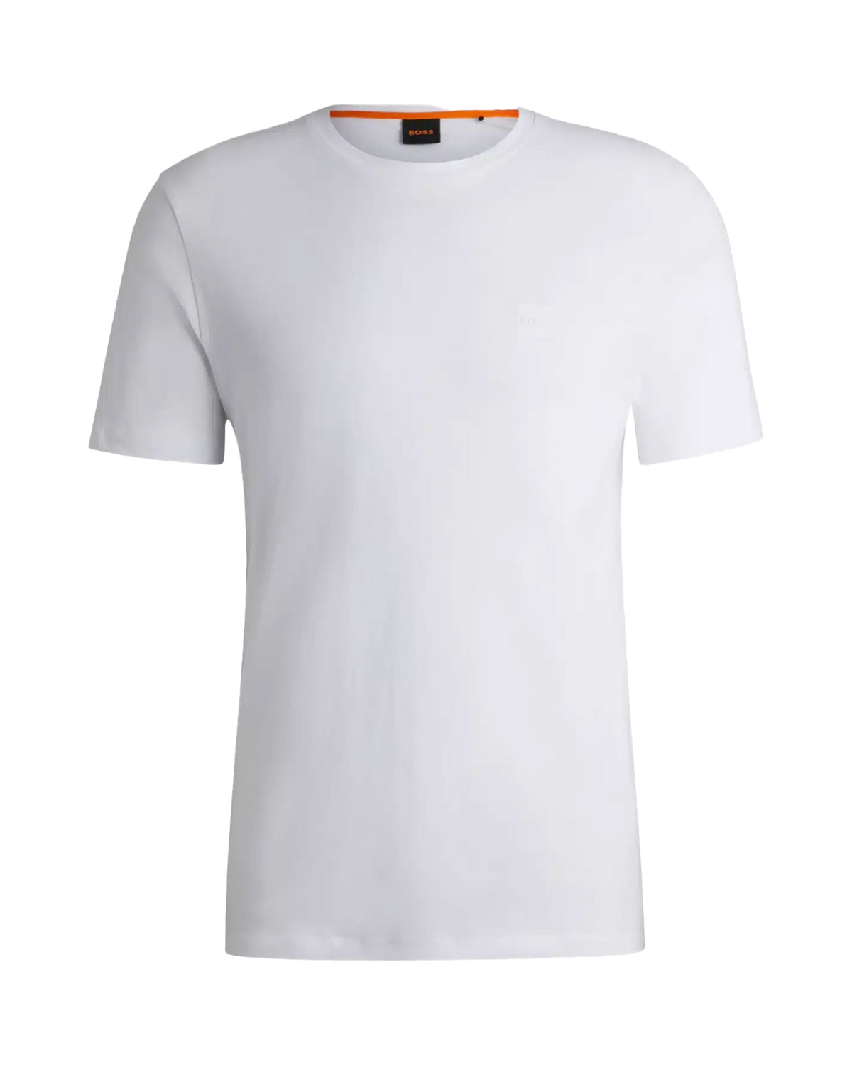 T-Shirt Uomo Boss Basic Logo Bianco