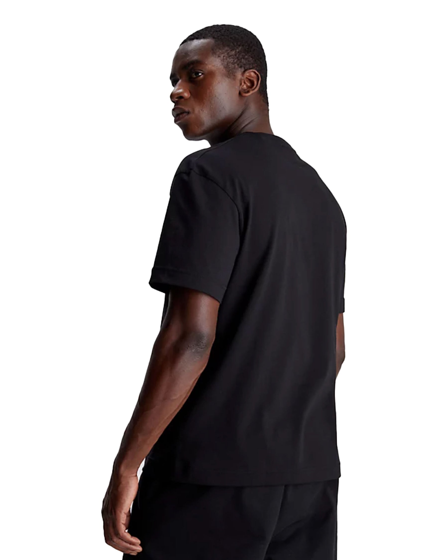 T-Shirt Uomo Calvin Klein Cotton Comfort Fit Nero