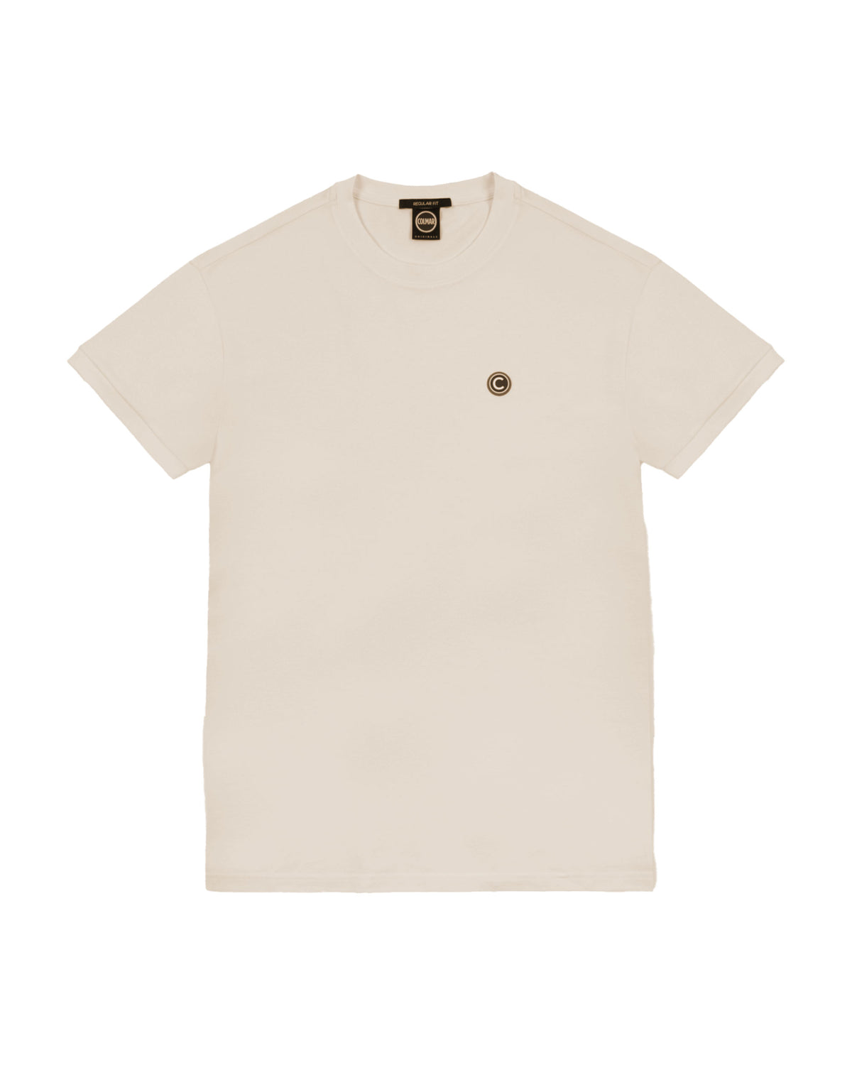 T-Shirt Uomo Colmar Originals in Pique di Cotone Beige