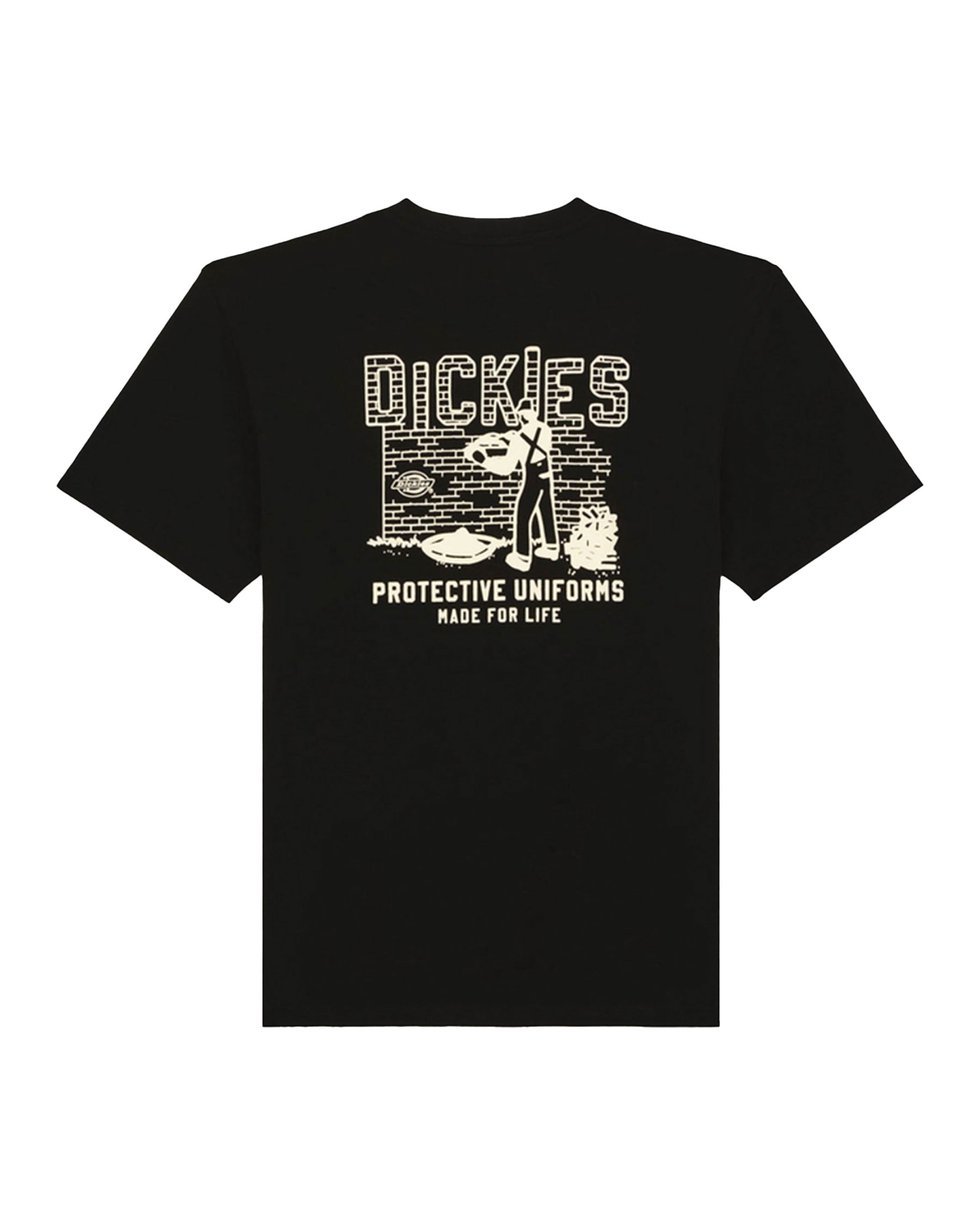T-Shirt Uomo Dickies Bricklane Ss Tee Black